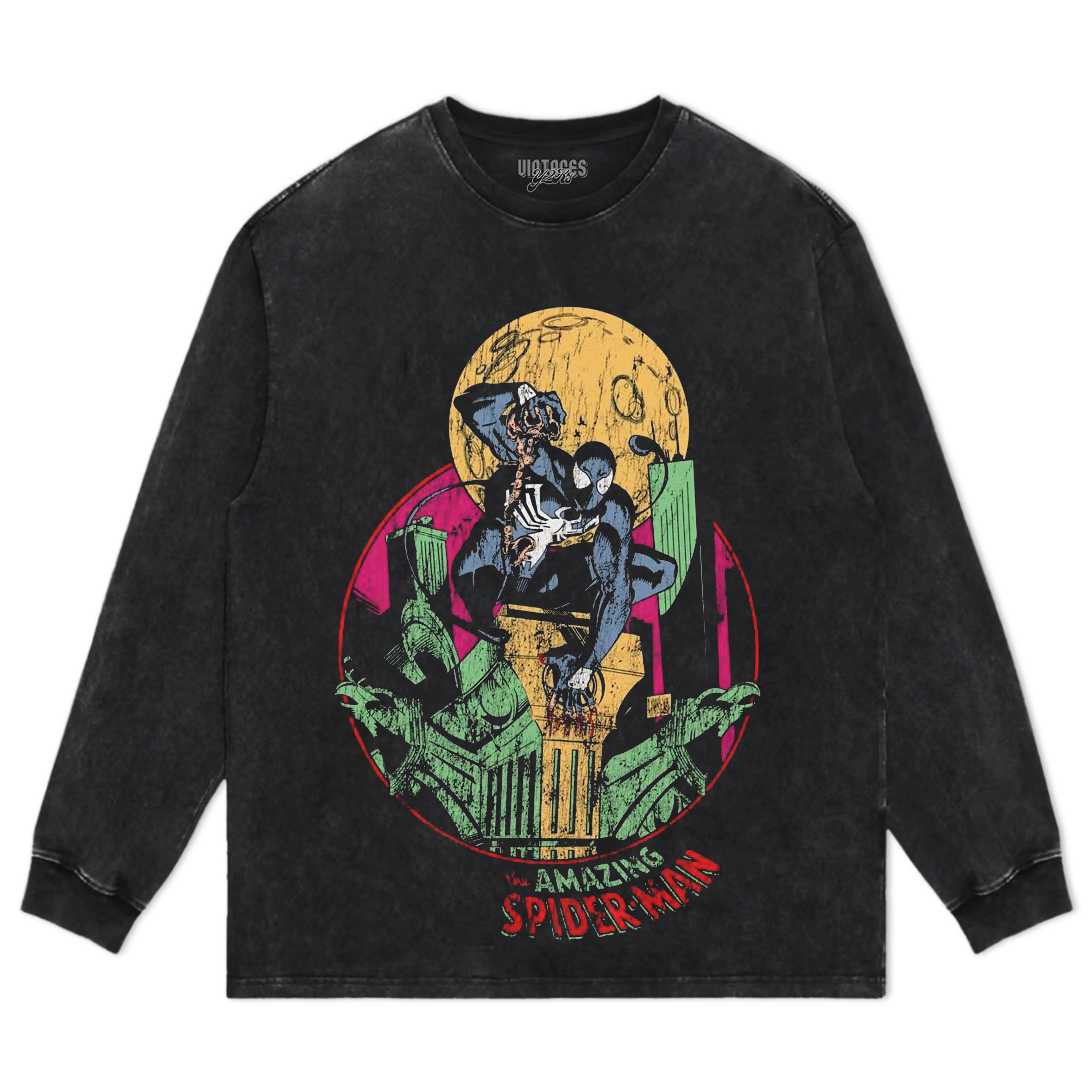 LUNAR LUNACY - SPIDER MAN TEE & LS & HOODIE - Image 4