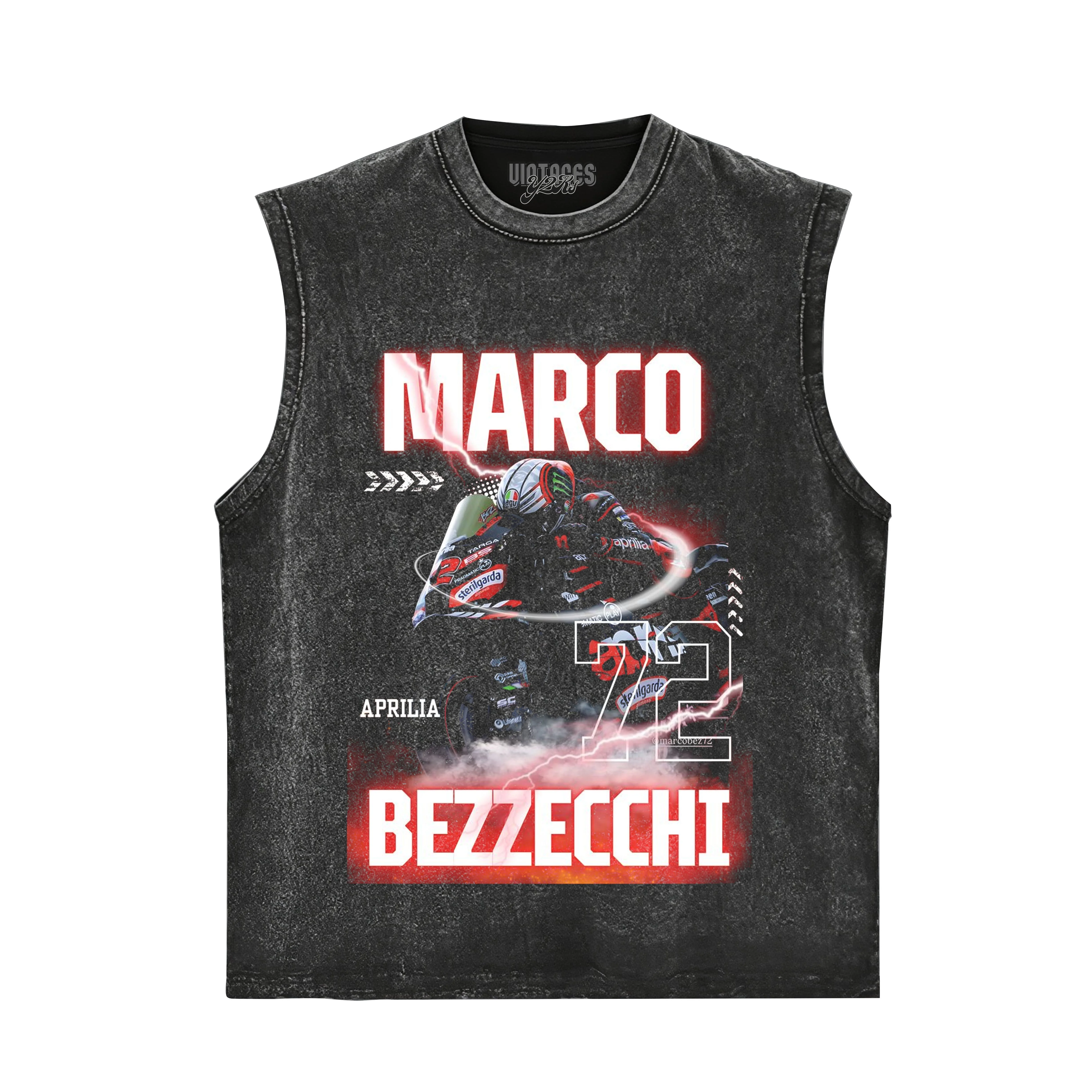 MARCO BEZZECCHI VINTAGE MOTOGP V2 TANK TOP & TEE & LONG SLEEVE & LAYERED LS & HOODIE - Image 3
