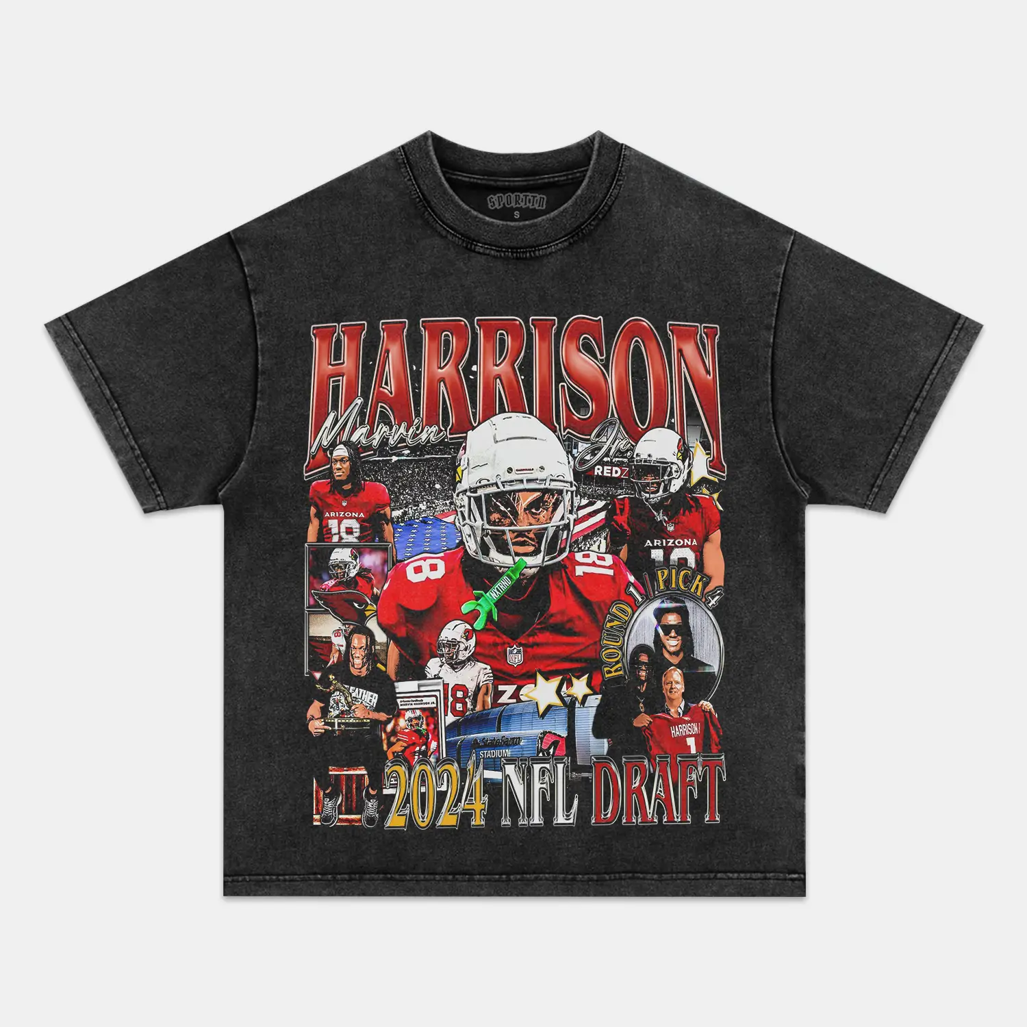 MARVIN HARRISON JR-CARDINALS TEE - Image 3