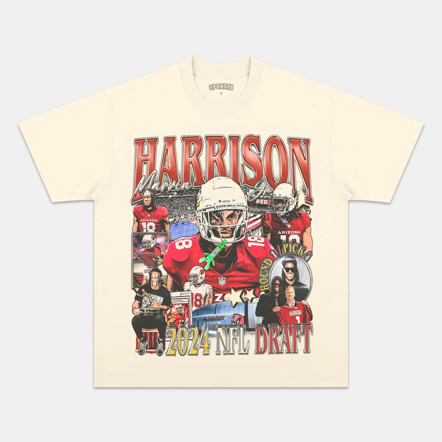 MARVIN HARRISON JR-CARDINALS TEE - Image 4
