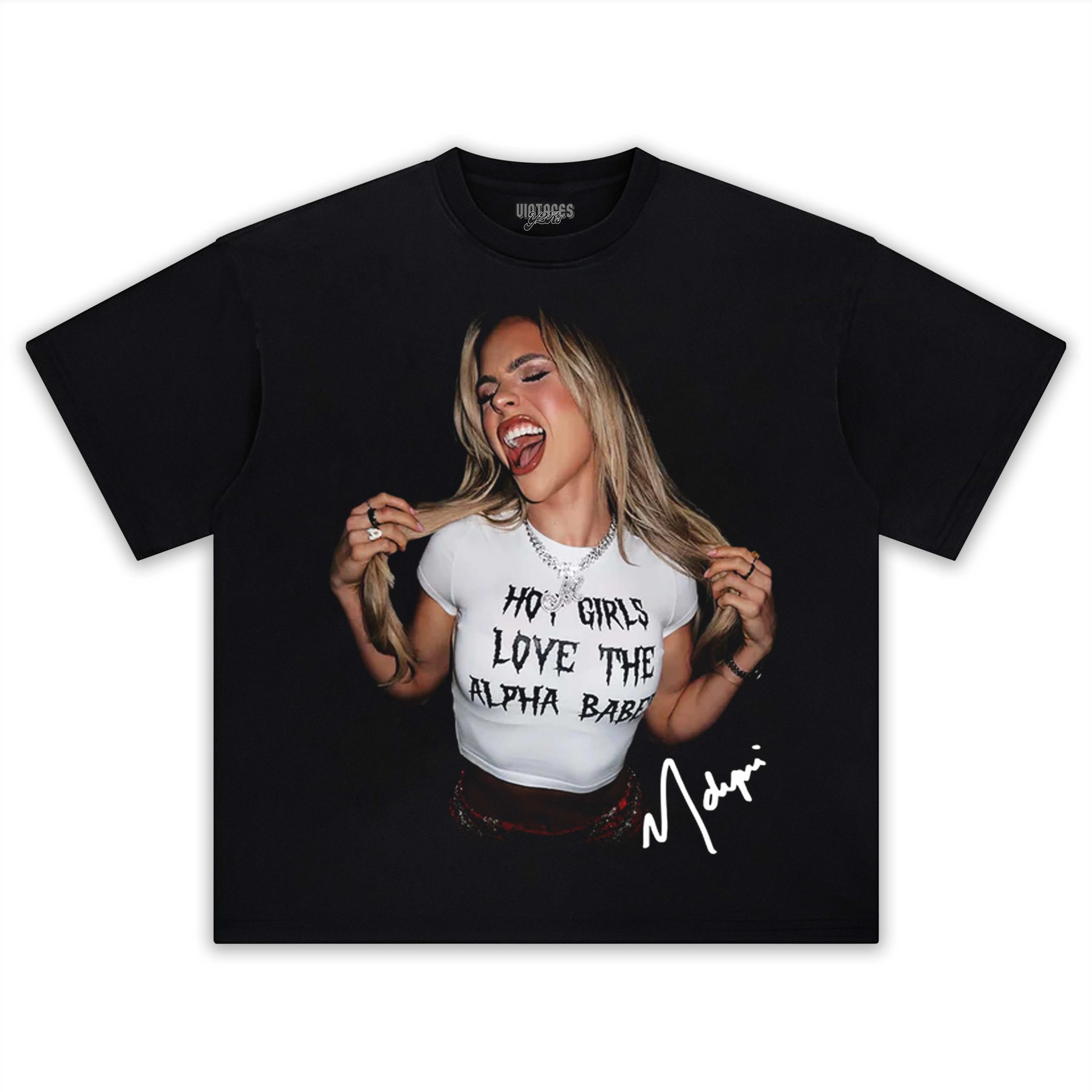 MAXXINE DUPRI blackTEE - Image 3