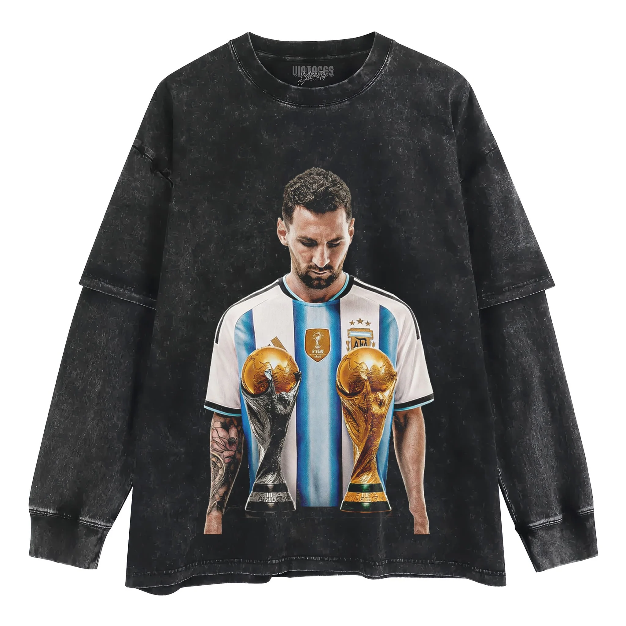 MESSI - FIFA WORLD CUP TROPHY TANK TOP & TEE & LONG SLEEVE & LAYERED LS & HOODIE - Image 6