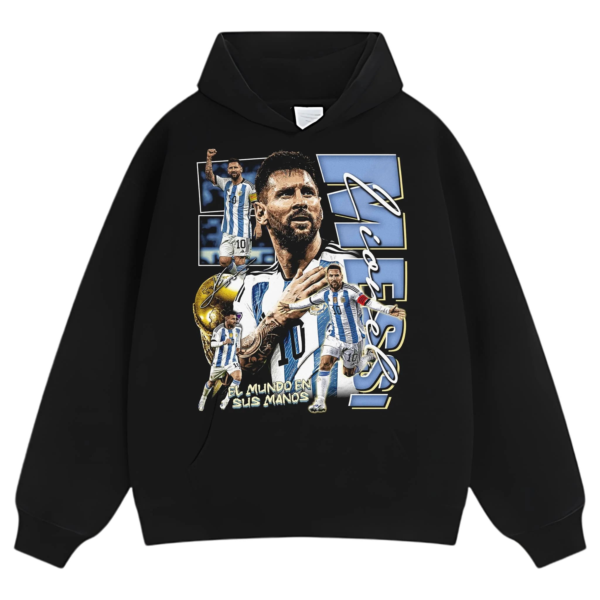MESSI - GOAT V2 TANK TOP & TEE & LONG SLEEVE & LAYERED LS & HOODIE - Image 7