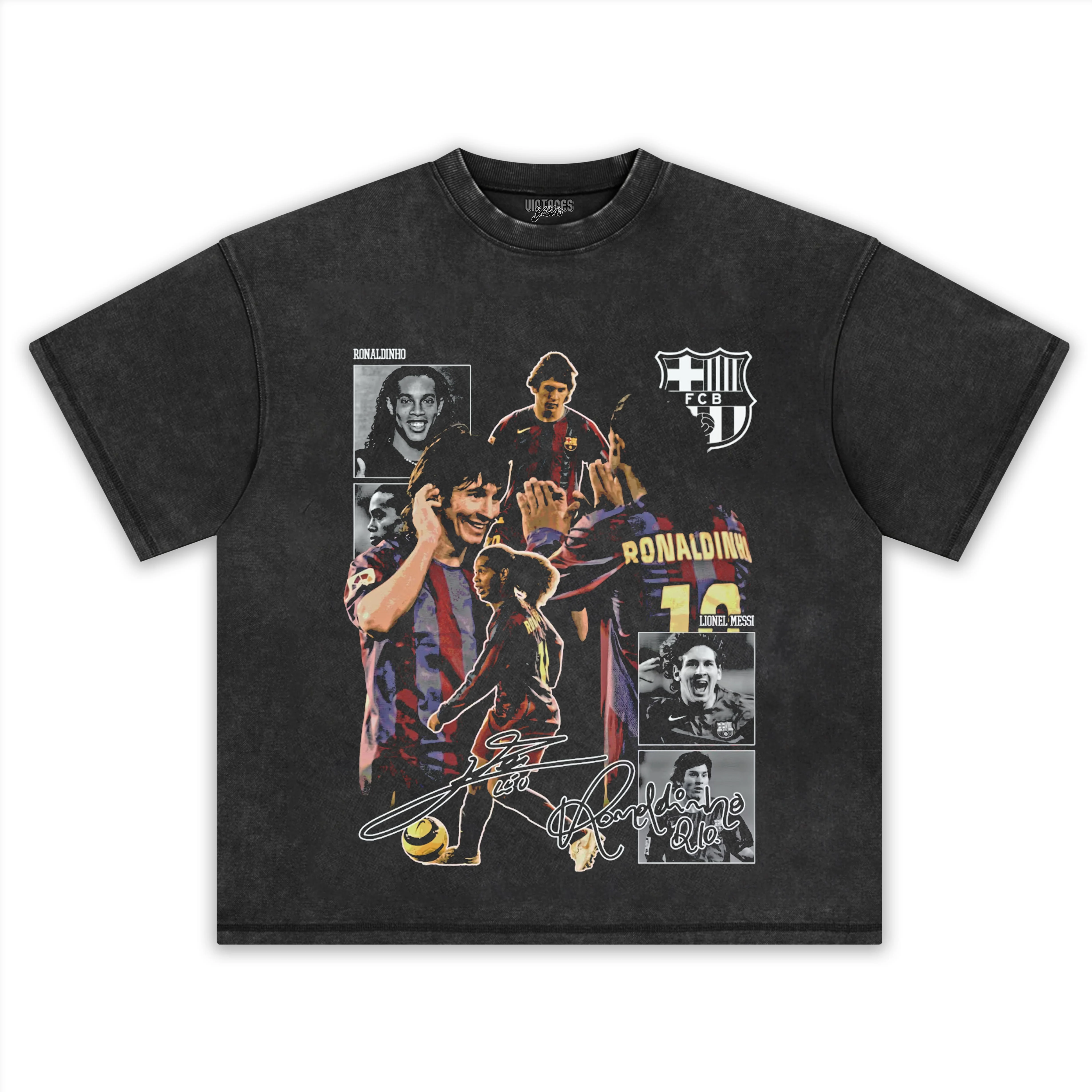 MESSI & RONALDINHO DUO TANK TOP & TEE & LONG SLEEVE & LAYERED LS & HOODIE - Image 2