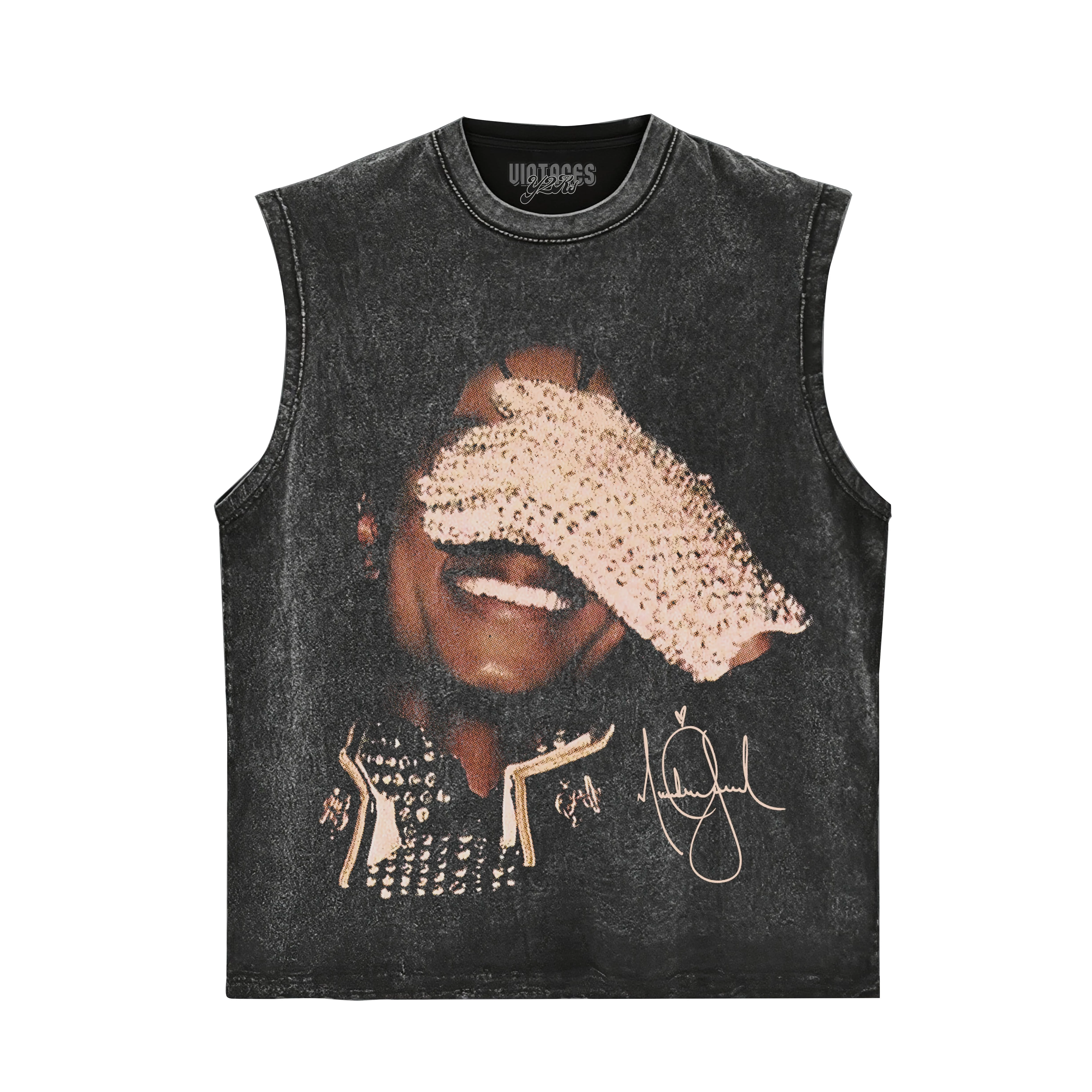 MICHAEL JACKSON GLOVE TANK TOP & TEE & LONG SLEEVE & LAYERED LS & HOODIE - Image 3