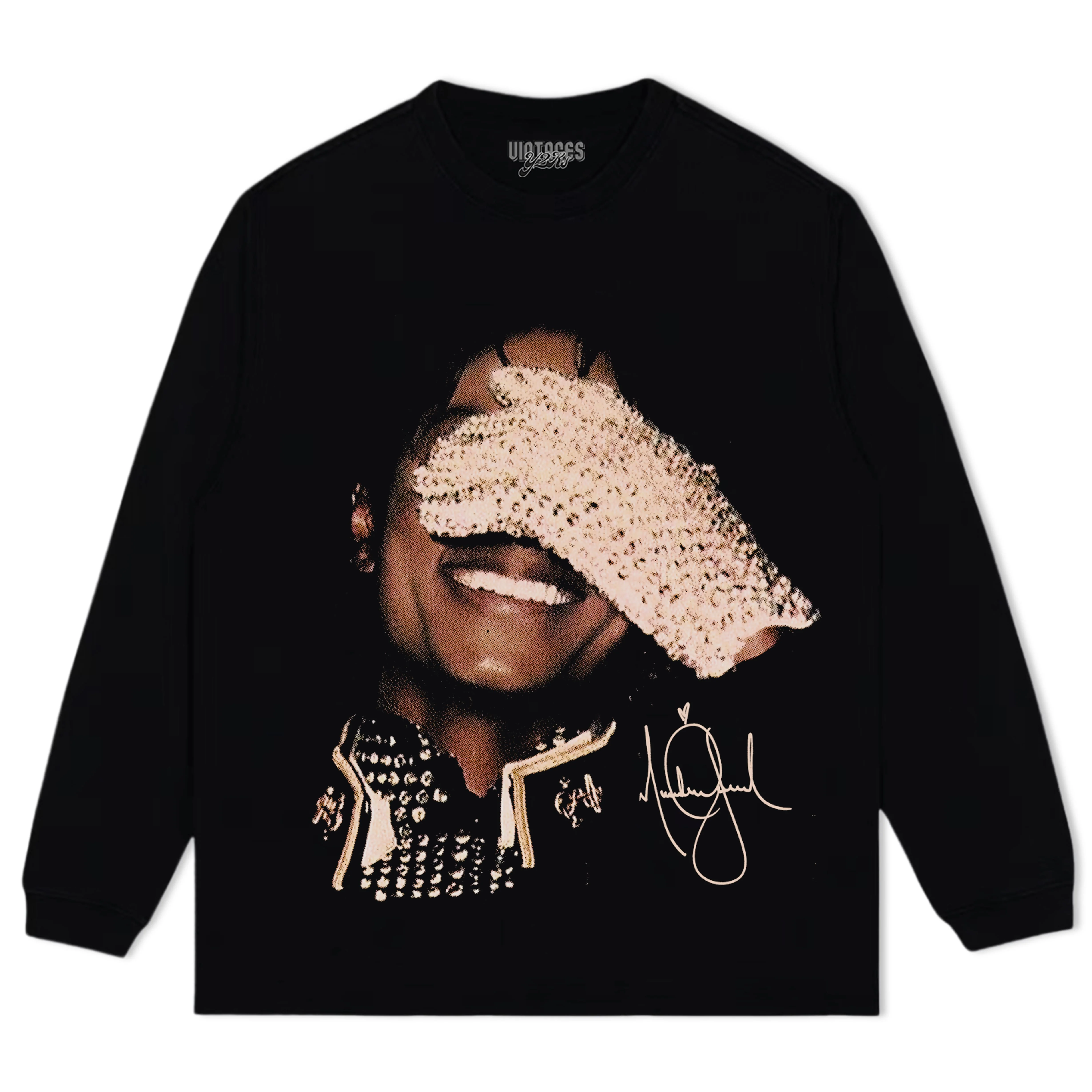 MICHAEL JACKSON GLOVE TANK TOP & TEE & LONG SLEEVE & LAYERED LS & HOODIE - Image 5
