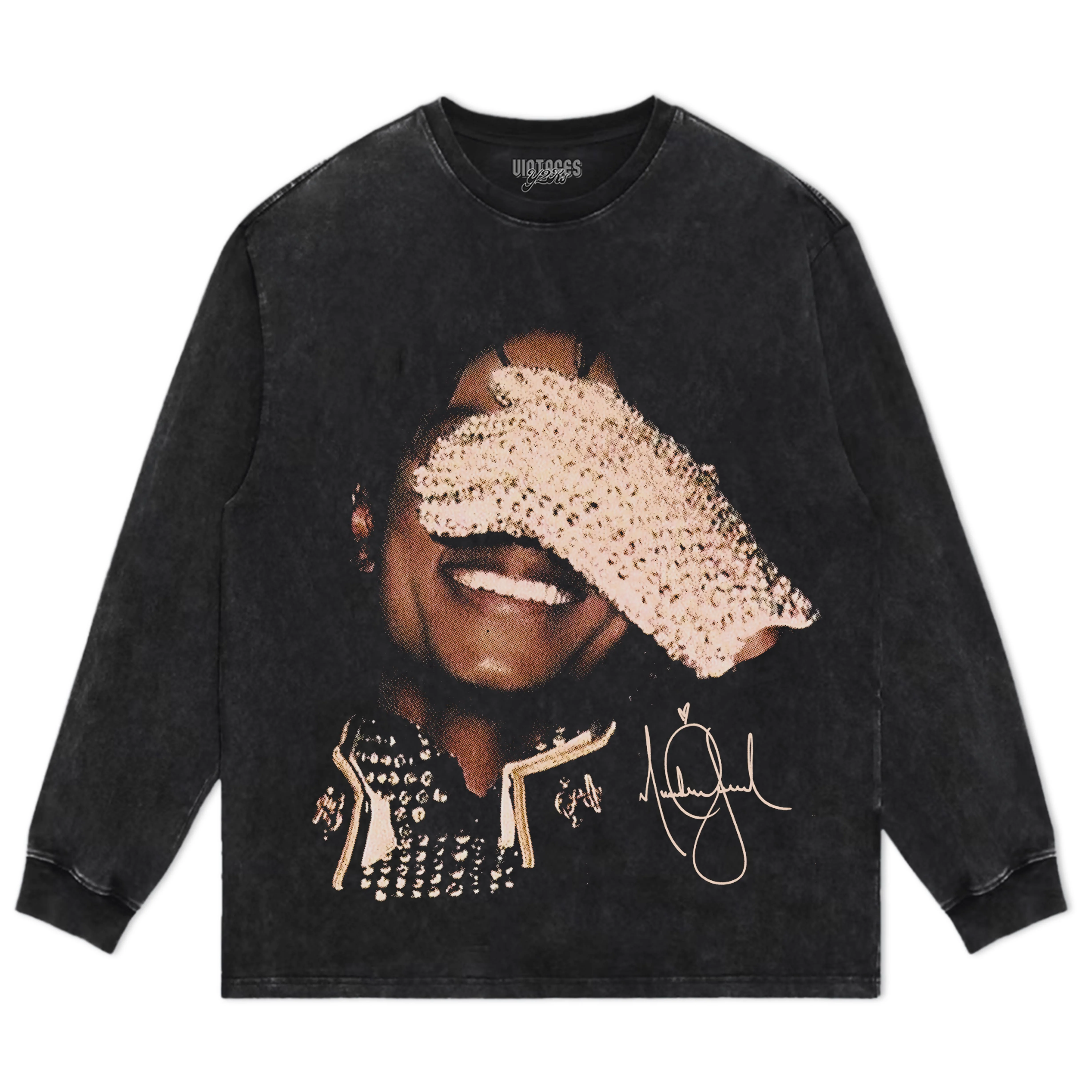 MICHAEL JACKSON GLOVE TANK TOP & TEE & LONG SLEEVE & LAYERED LS & HOODIE - Image 6