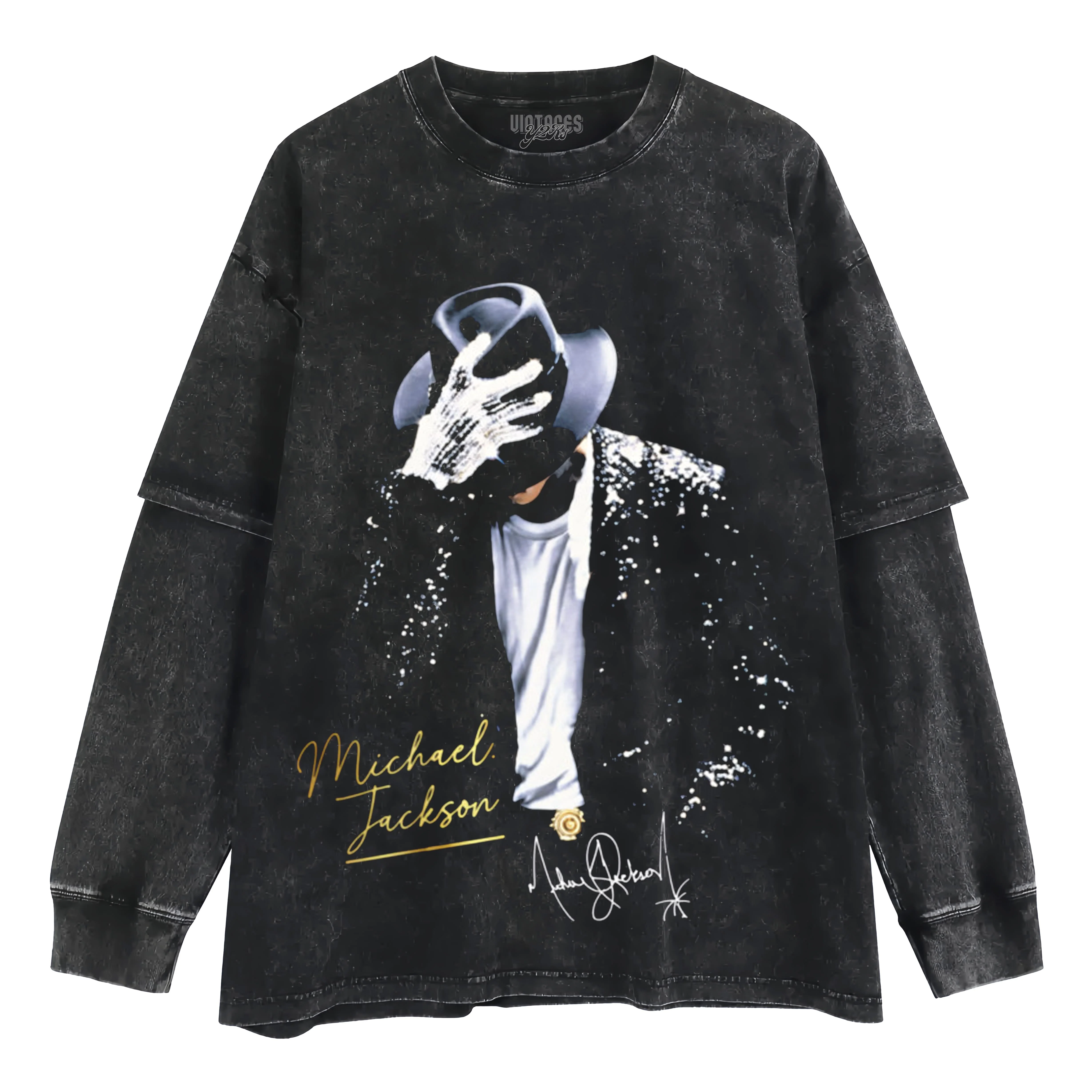 MICHAEL JACKSON KING OF POP Ⅰ TANK TOP & TEE & LONG SLEEVE & LAYERED LS & HOODIE - Image 4