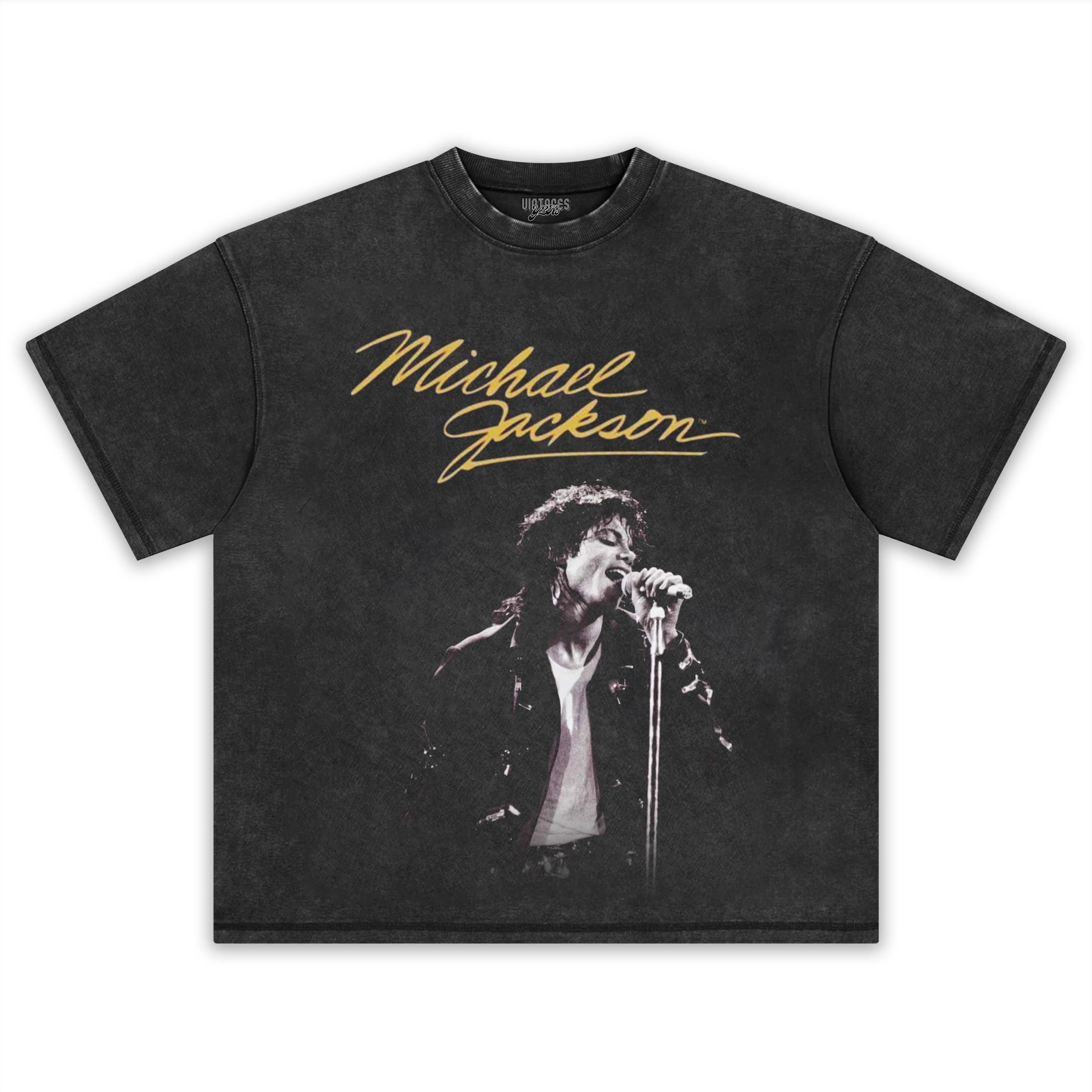 MICHAEL JACKSON KING OF POP V5 TANK TOP & TEE & LONG SLEEVE & LAYERED LS & HOODIE - Image 2