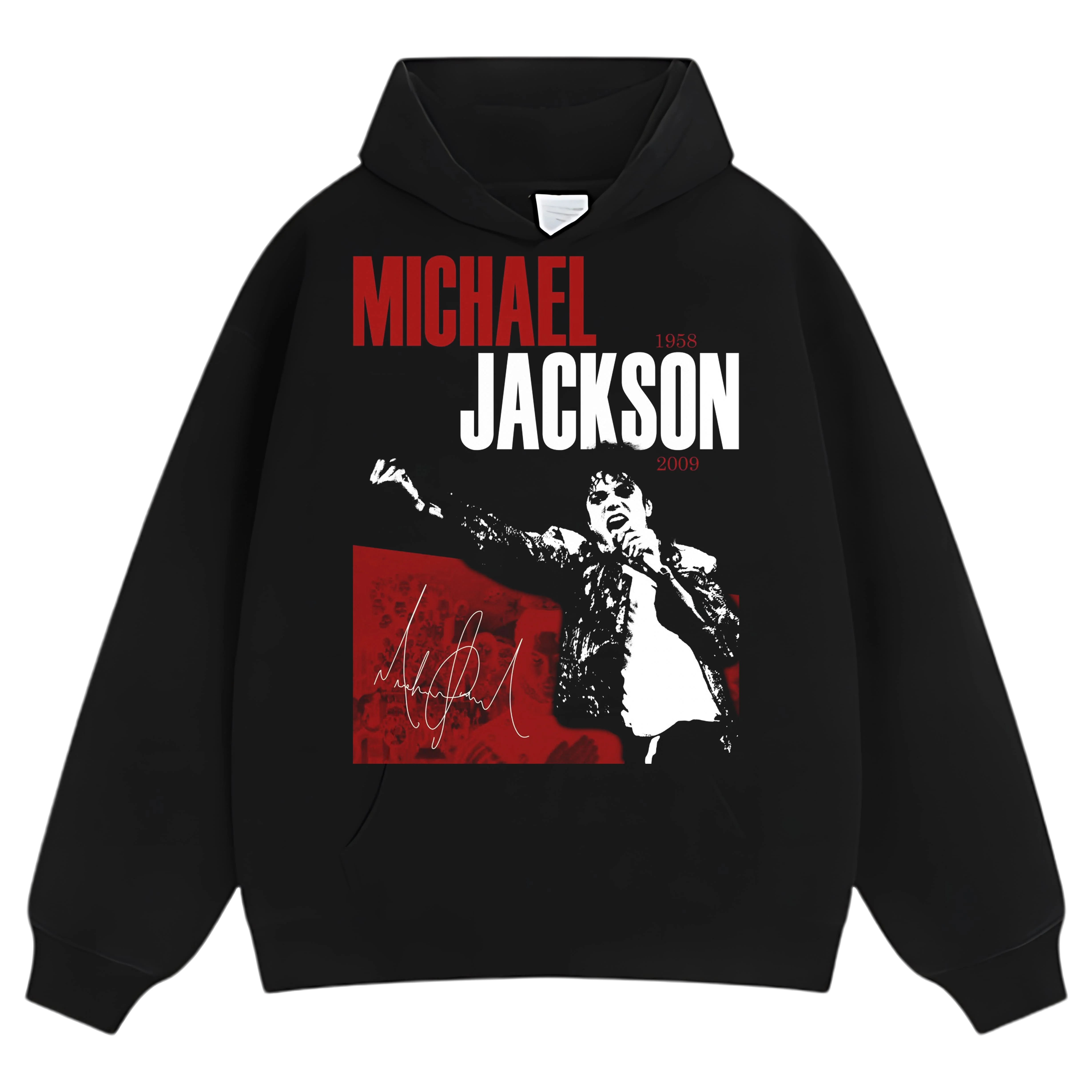 MICHAEL JACKSON SIGNATURE V4 TEE & LS & HOODIE - Image 5
