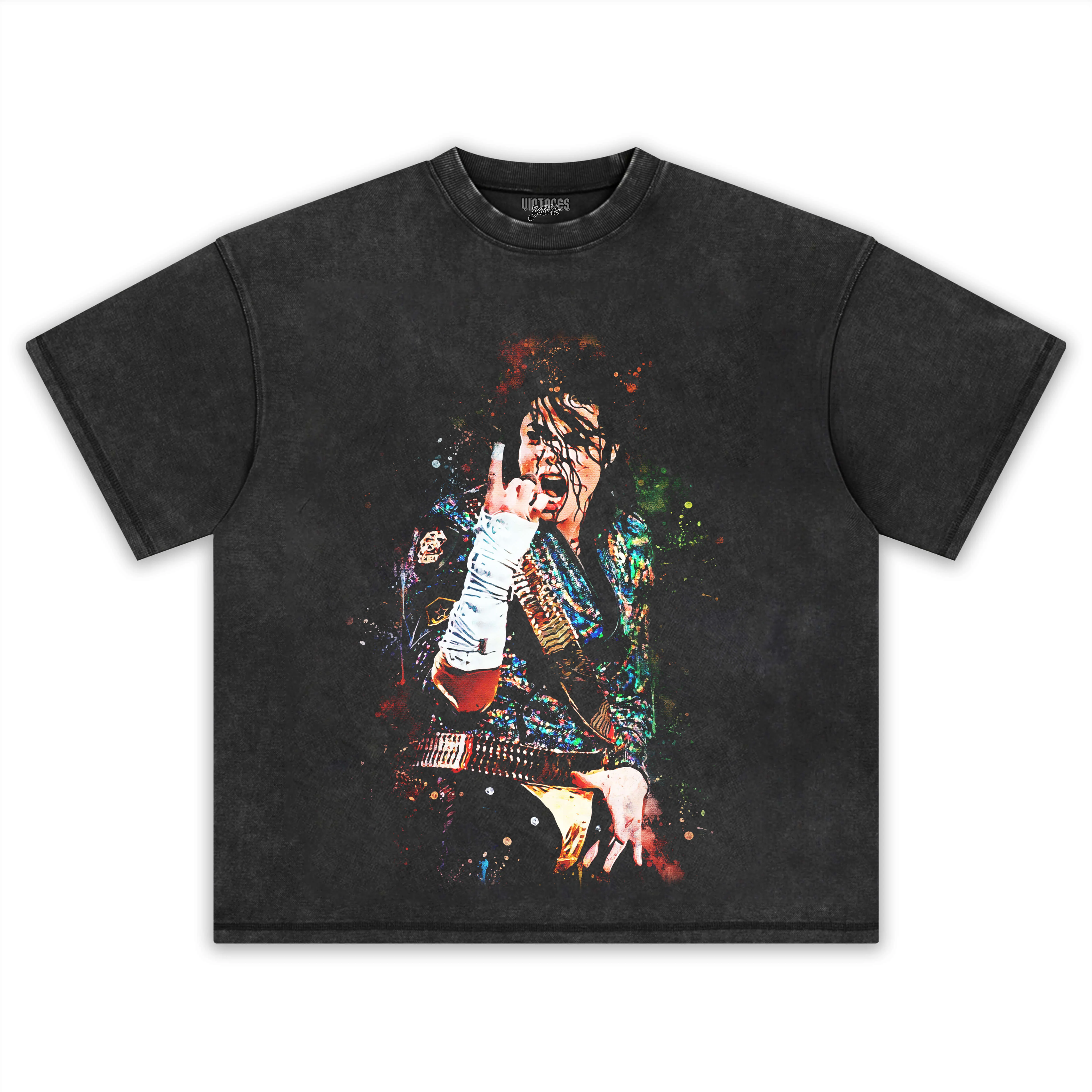 MICHAEL JACKSON VINTAGE V2 TEE & LS & HOODIE - Image 2