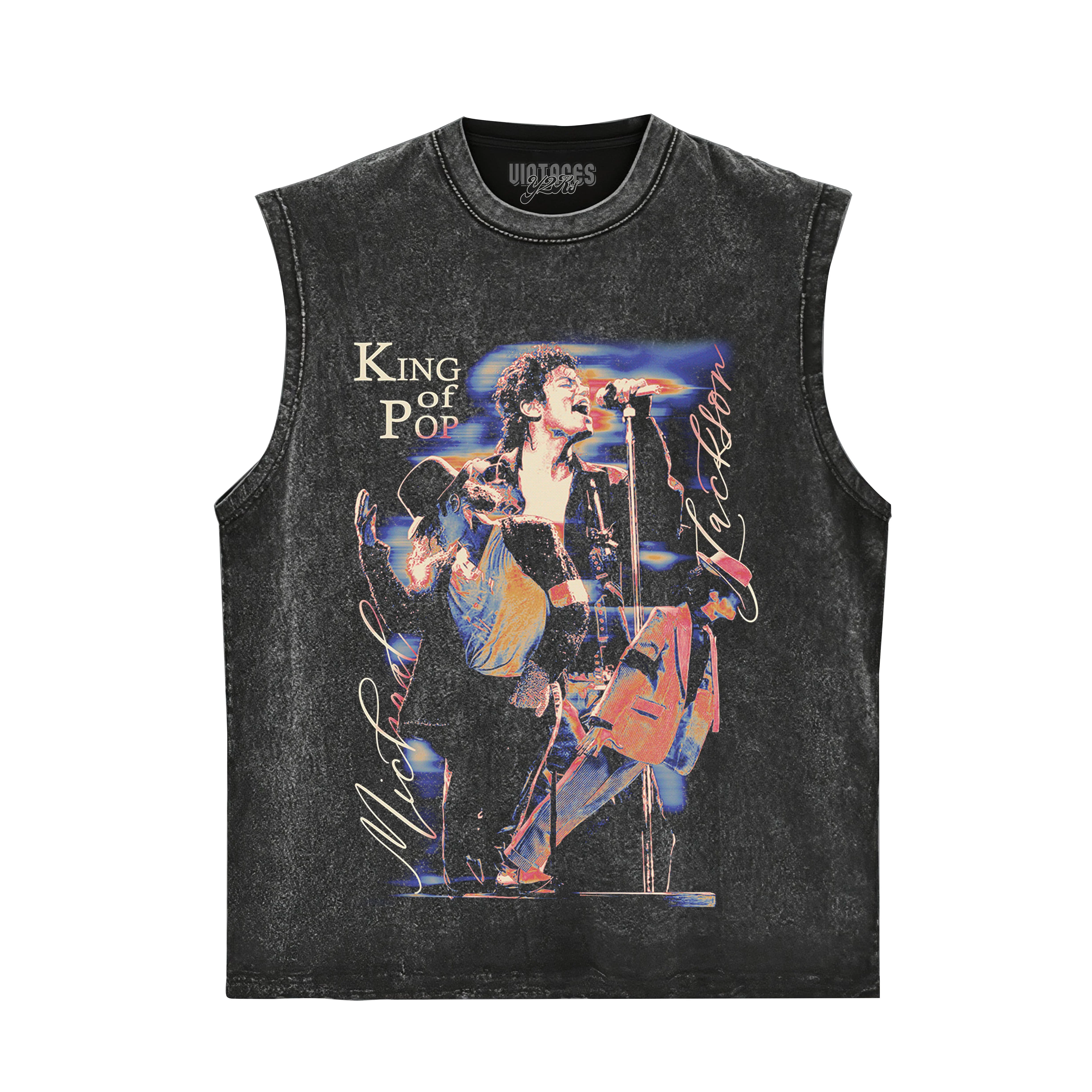 MICHAEL JACKSON VINTAGE VI 3 TANK TOP & TEE & LONG SLEEVE & LAYERED LS & HOODIE - Image 3