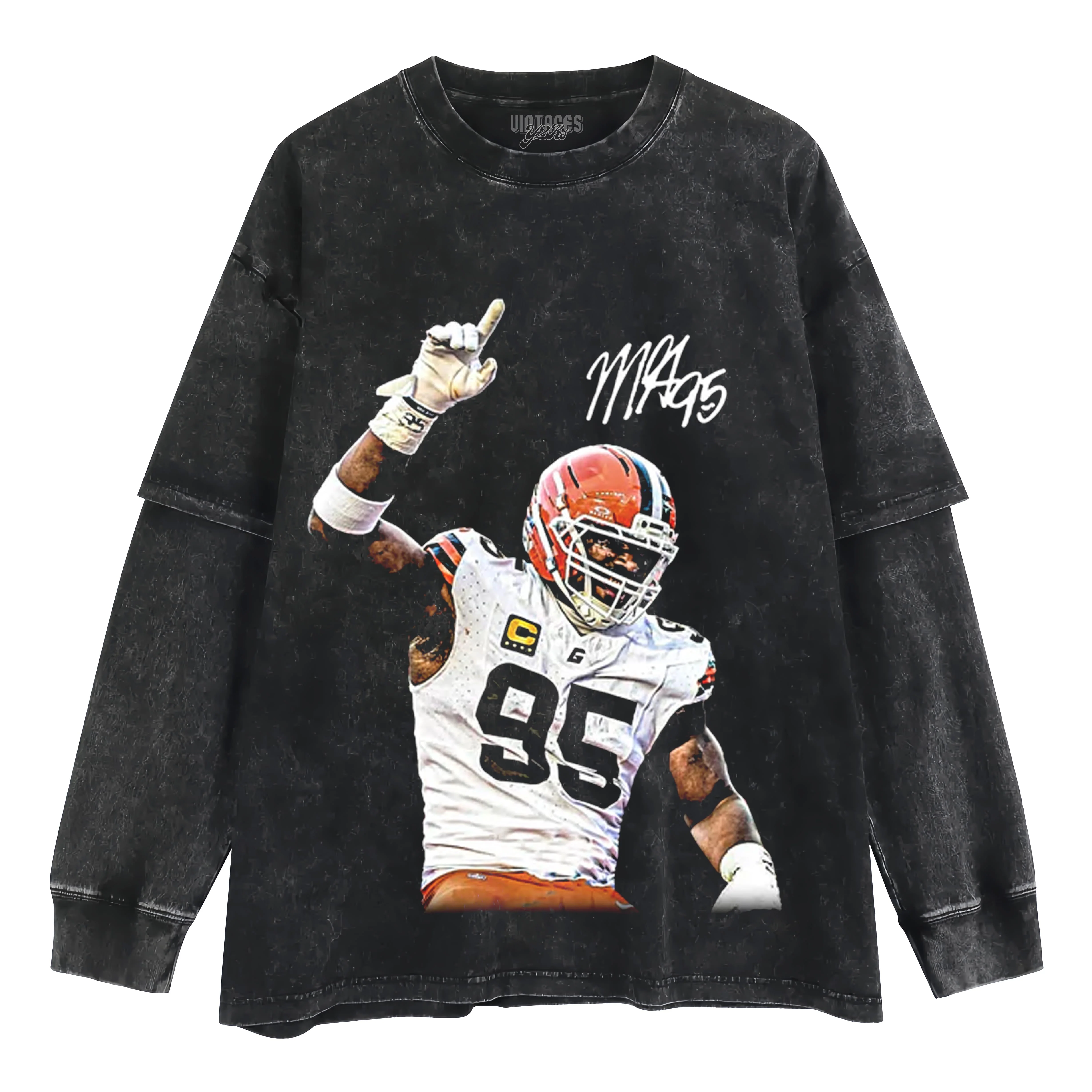 MYLES GARRETT & SACK KING LAYERED LONG SLEEVE