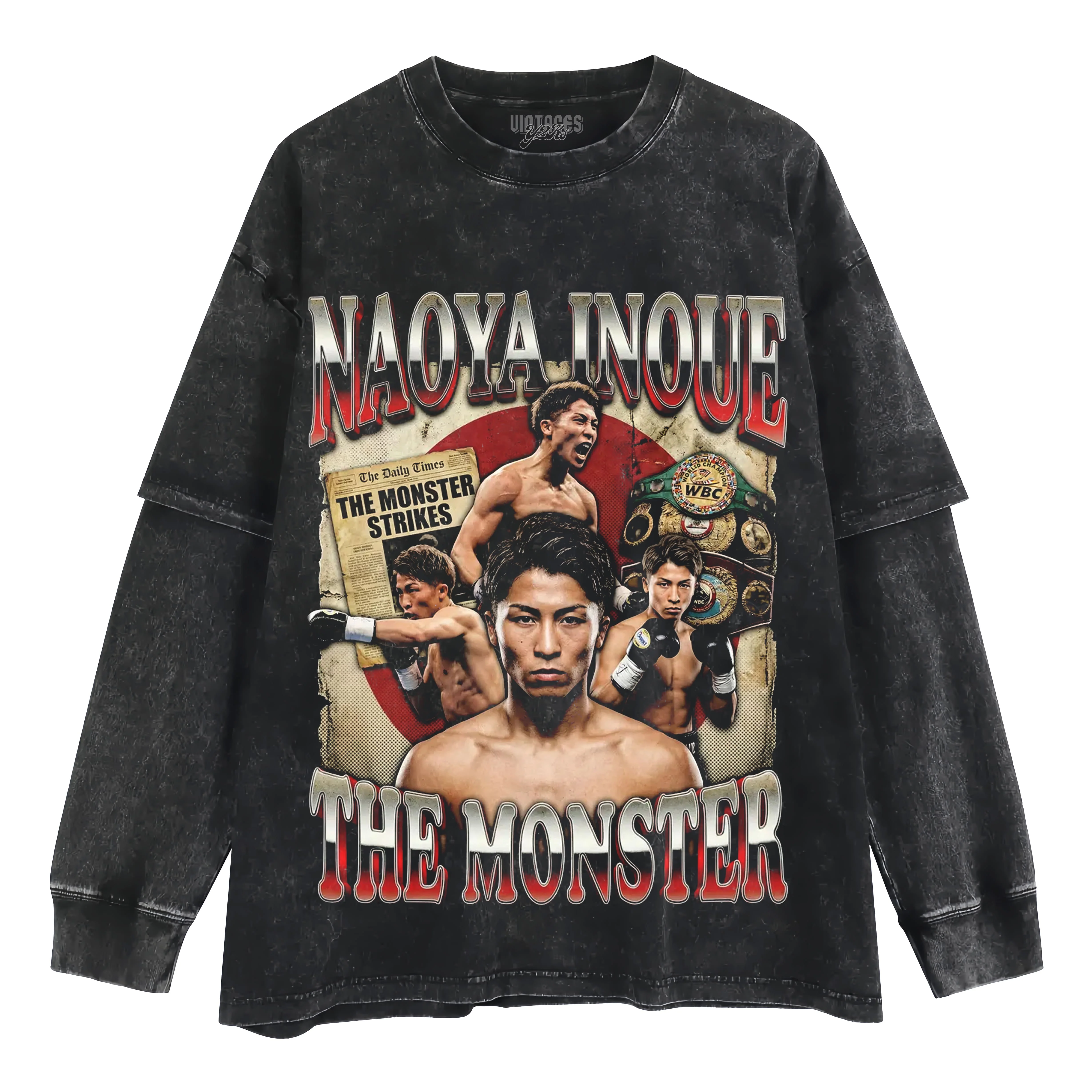 NAOYA INOUE THE MONSTER BOXING TANK TOP & TEE & LONG SLEEVE & LAYERED LS & HOODIE - Image 4