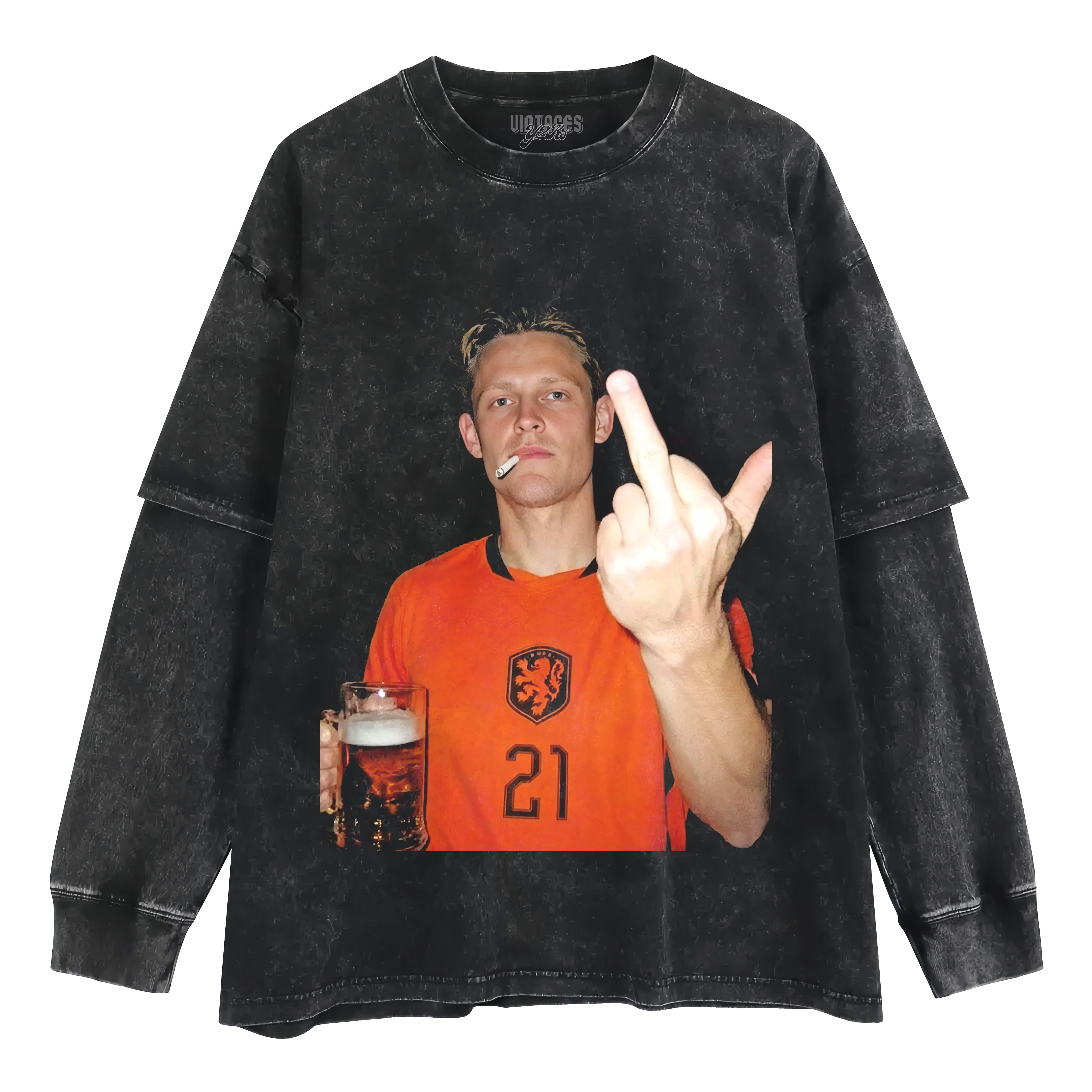NETHERLANDS FOOTBALL STYLE V4 UNISEX TOP & TEE & LONG SLEEVE & LAYERED LS & HOODIE - Image 5
