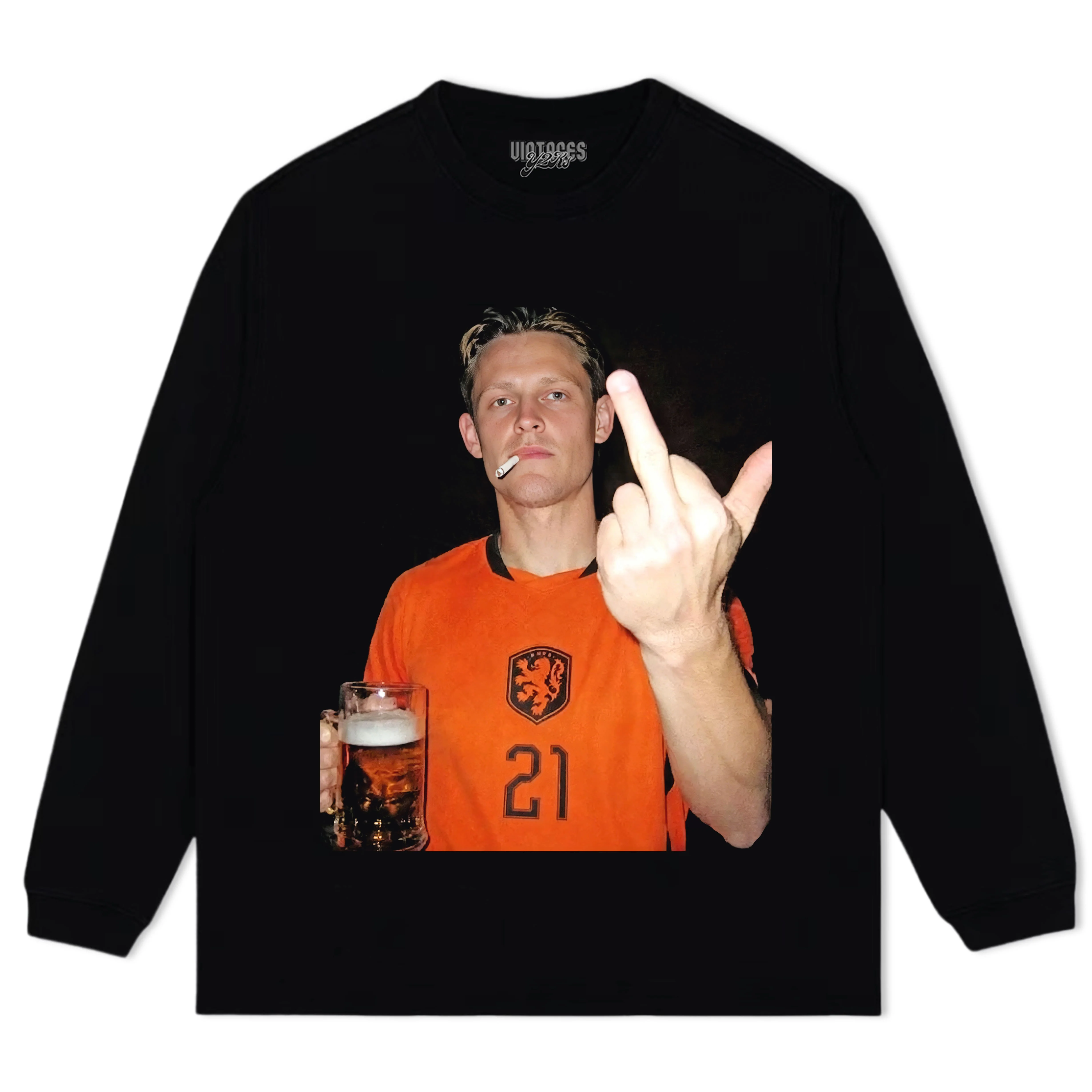 NETHERLANDS FOOTBALL STYLE V4 UNISEX TOP & TEE & LONG SLEEVE & LAYERED LS & HOODIE - Image 6