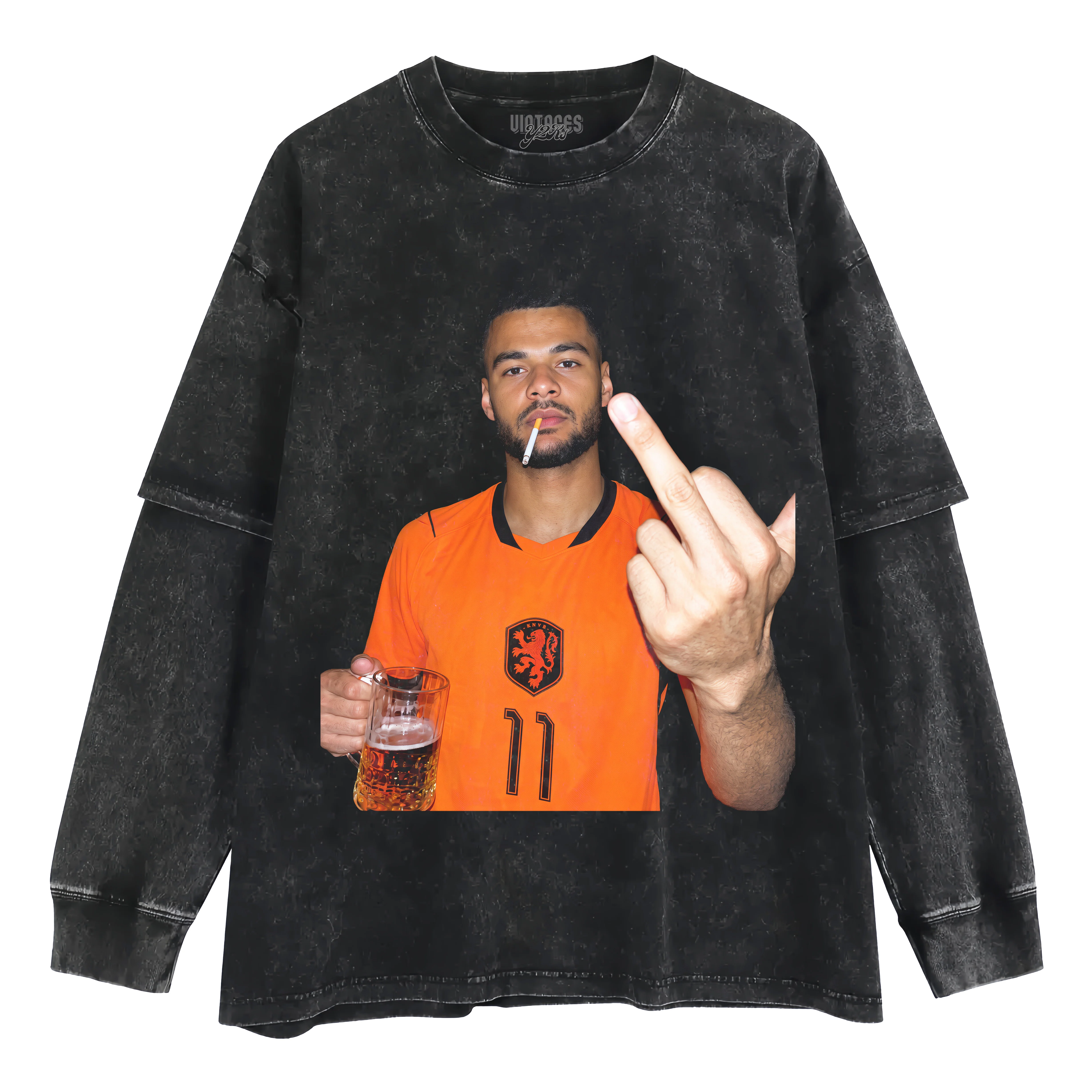 NETHERLANDS FOOTBALL STYLE V6 UNISEX TOP & TEE & LONG SLEEVE & LAYERED LS & HOODIE - Image 5