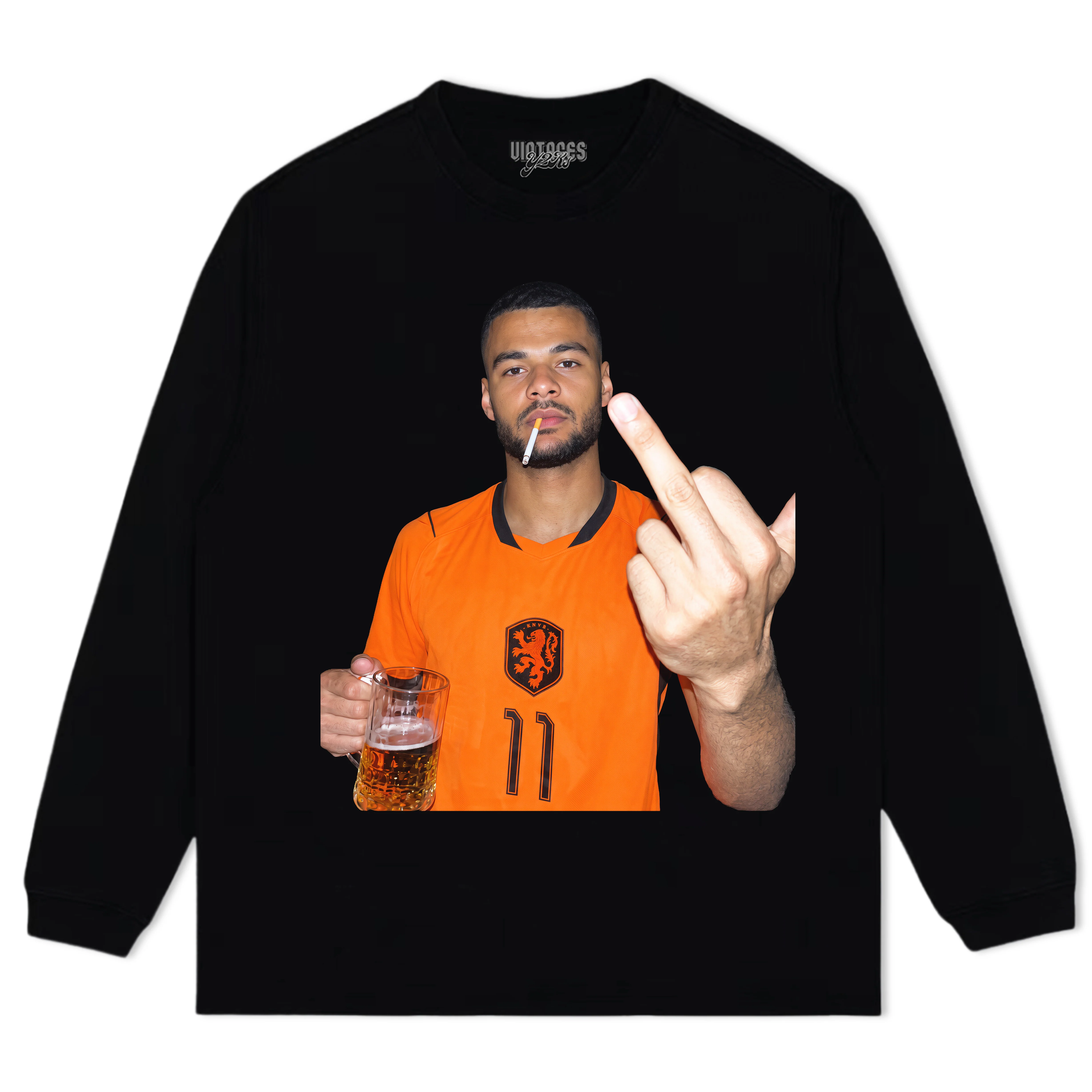 NETHERLANDS FOOTBALL STYLE V6 UNISEX TOP & TEE & LONG SLEEVE & LAYERED LS & HOODIE - Image 6