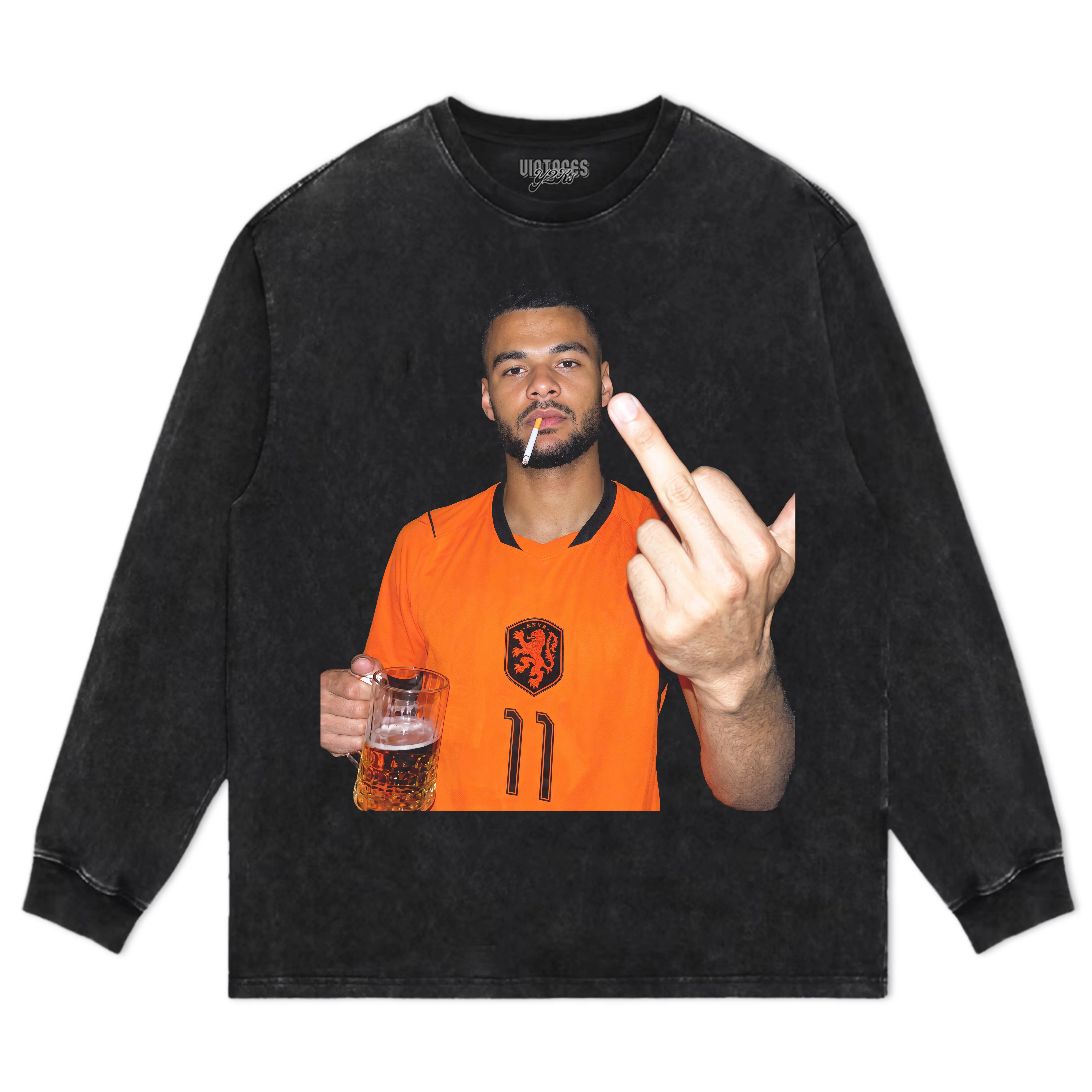NETHERLANDS FOOTBALL STYLE V6 UNISEX TOP & TEE & LONG SLEEVE & LAYERED LS & HOODIE - Image 7