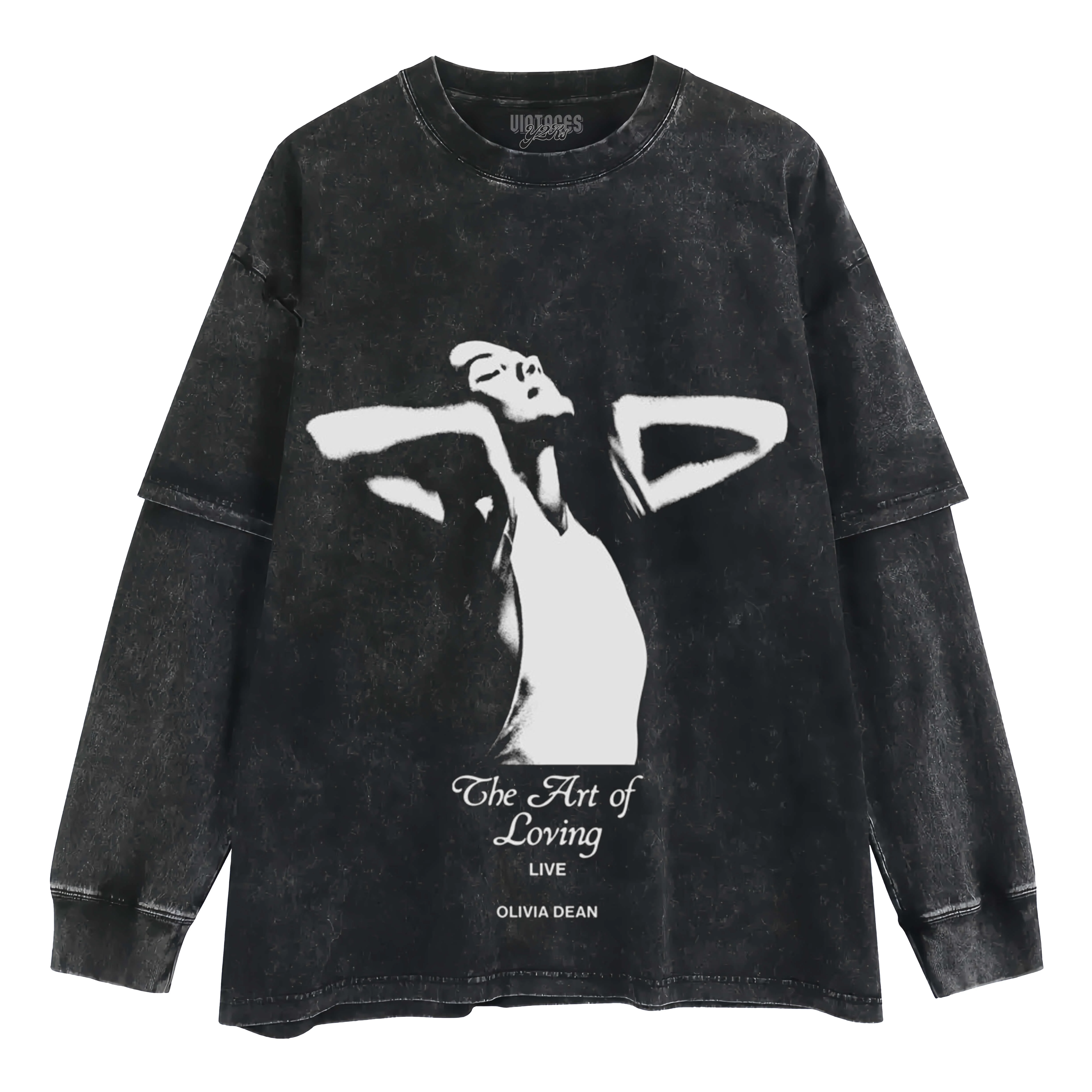 OLIVIA DEAN MERCH THE ART OF LOVING LIVE TOUR 2026 V2 TANK TOP & TEE & LONG SLEEVE & LAYERED LS & HOODIE - Image 4