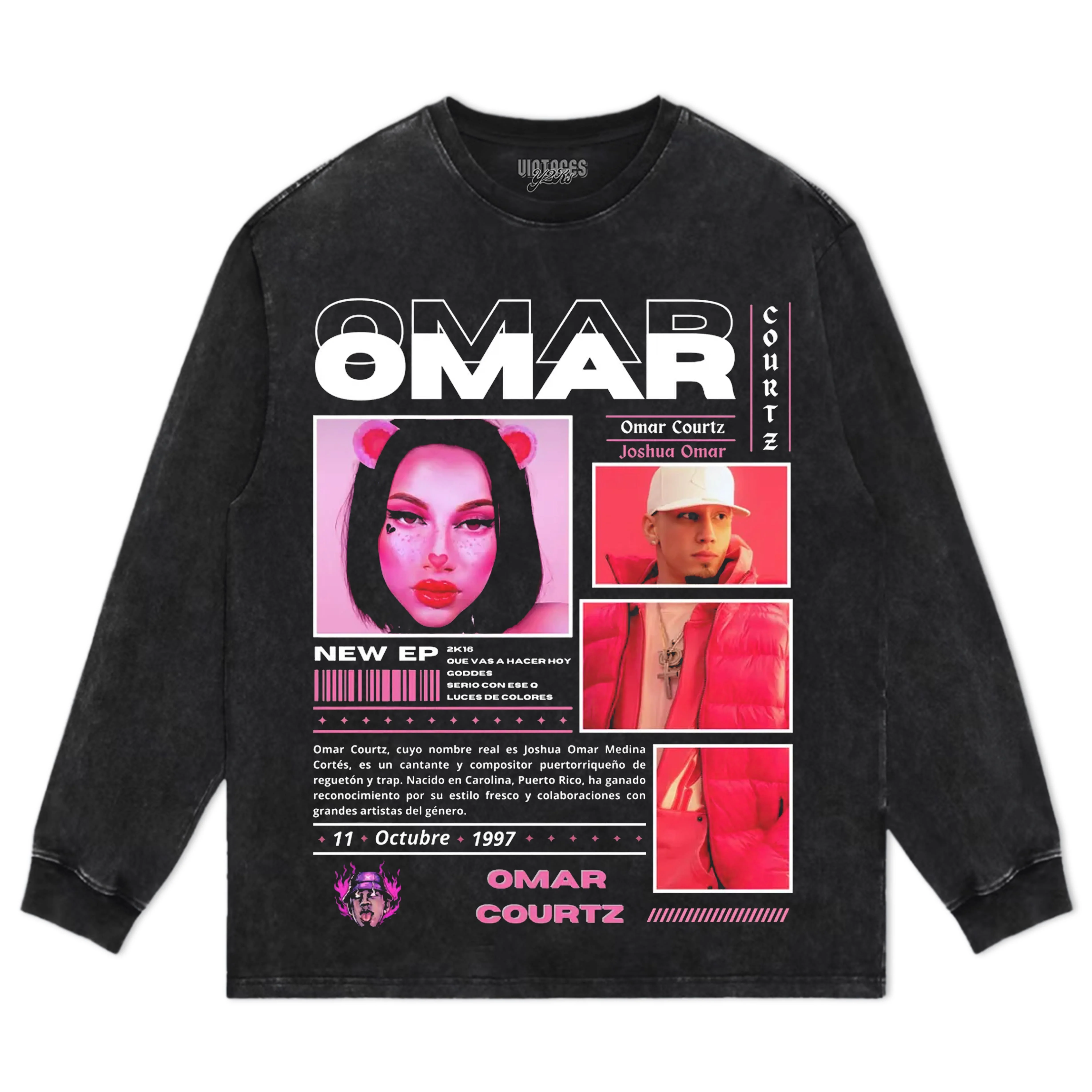 OMAR COURTZ V5 TEE & LS & HOODIE - Image 4