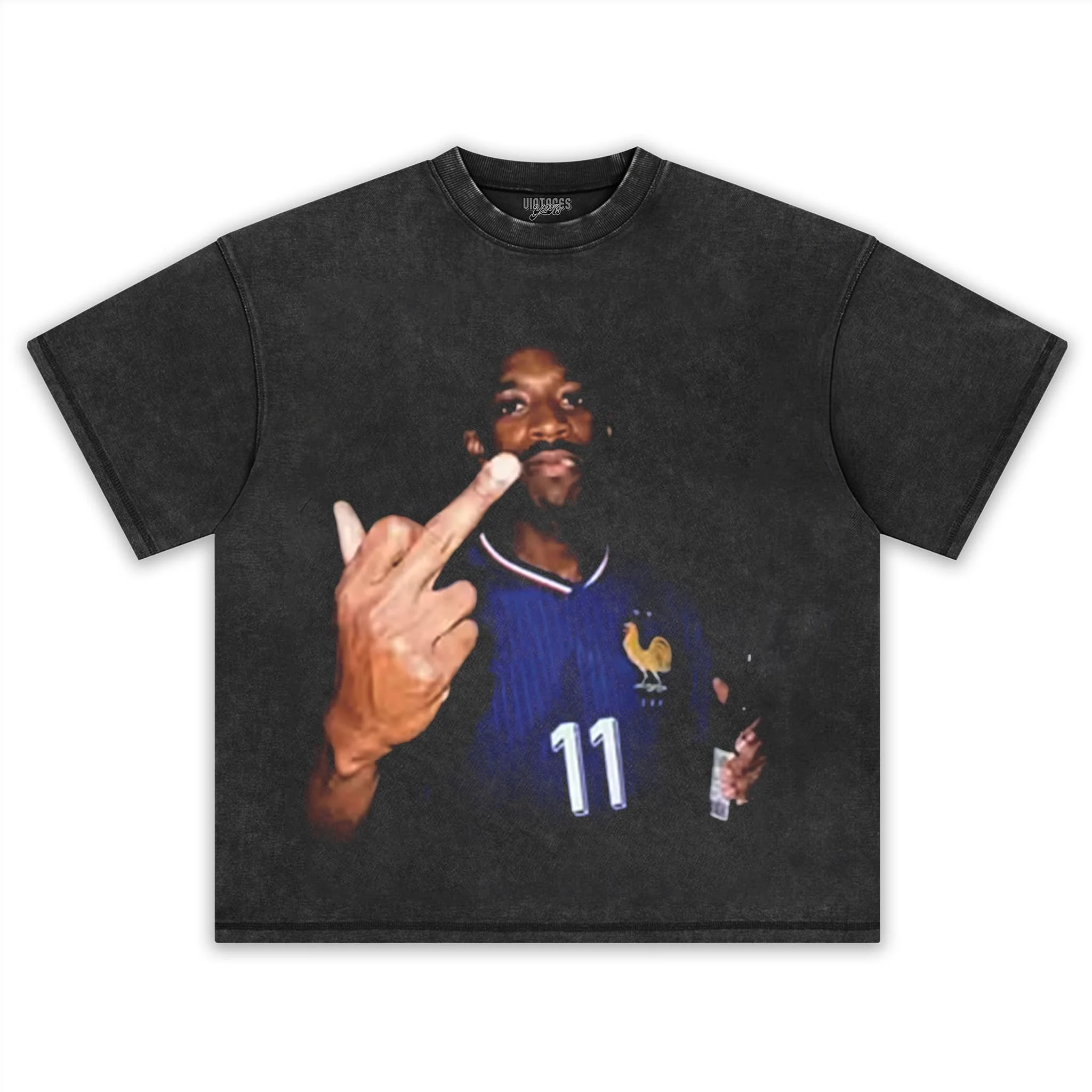 OUSMANE DEMBÉLÉ FRANCE TEAM TANK TOP & TEE & LONG SLEEVE & LAYERED LS & HOODIE - Image 2