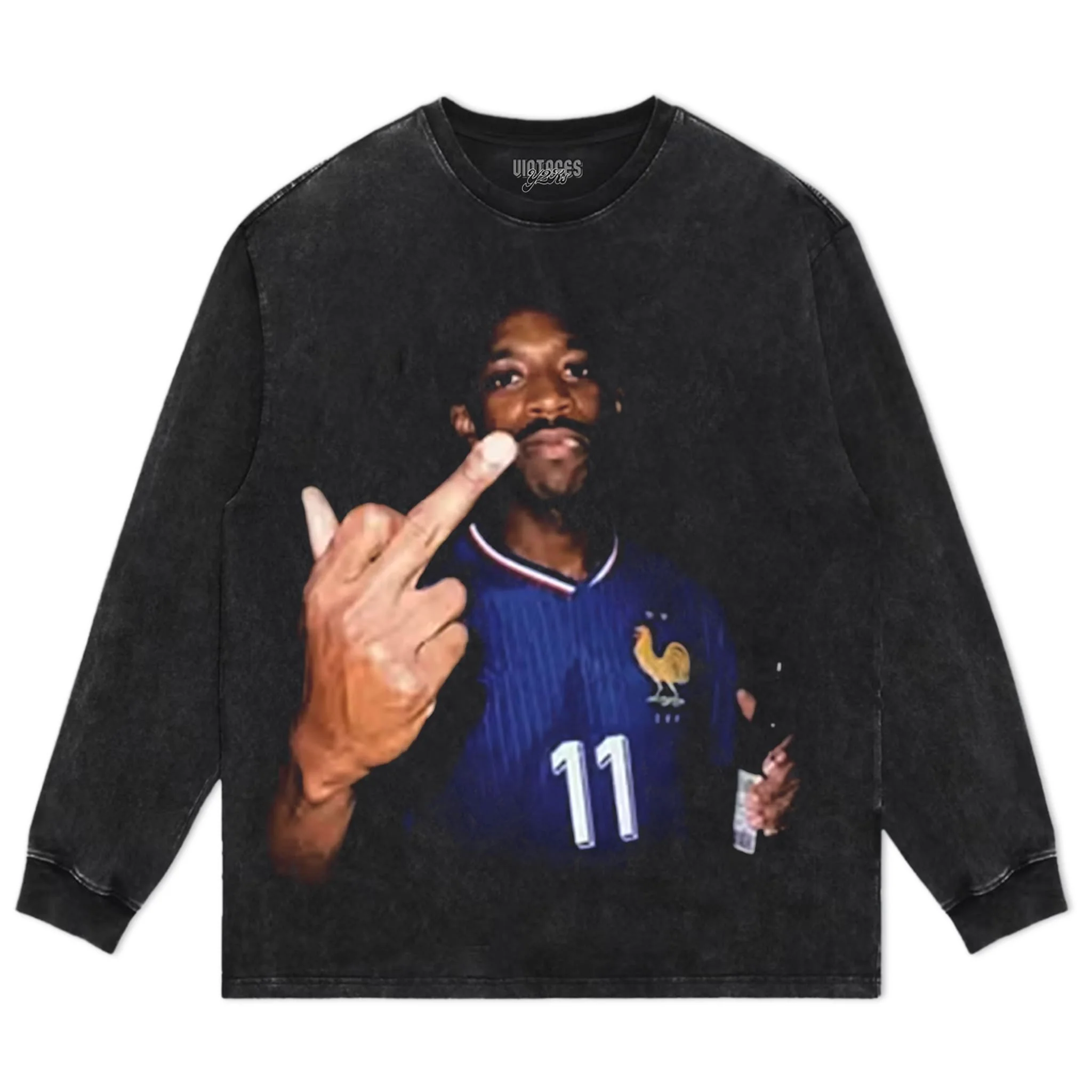 OUSMANE DEMBÉLÉ FRANCE TEAM TANK TOP & TEE & LONG SLEEVE & LAYERED LS & HOODIE - Image 6