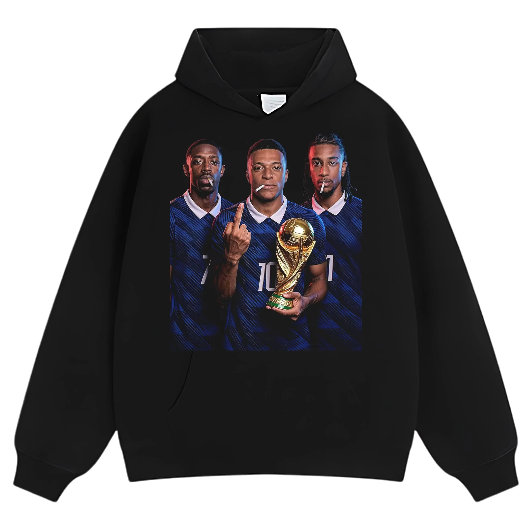 OUSMANE DEMBÉLÉ & KYLIAN MBAPPÉ & MICHAEL OLISE TANK TOP & TEE & LONG SLEEVE & LAYERED LS & HOODIE - Image 7