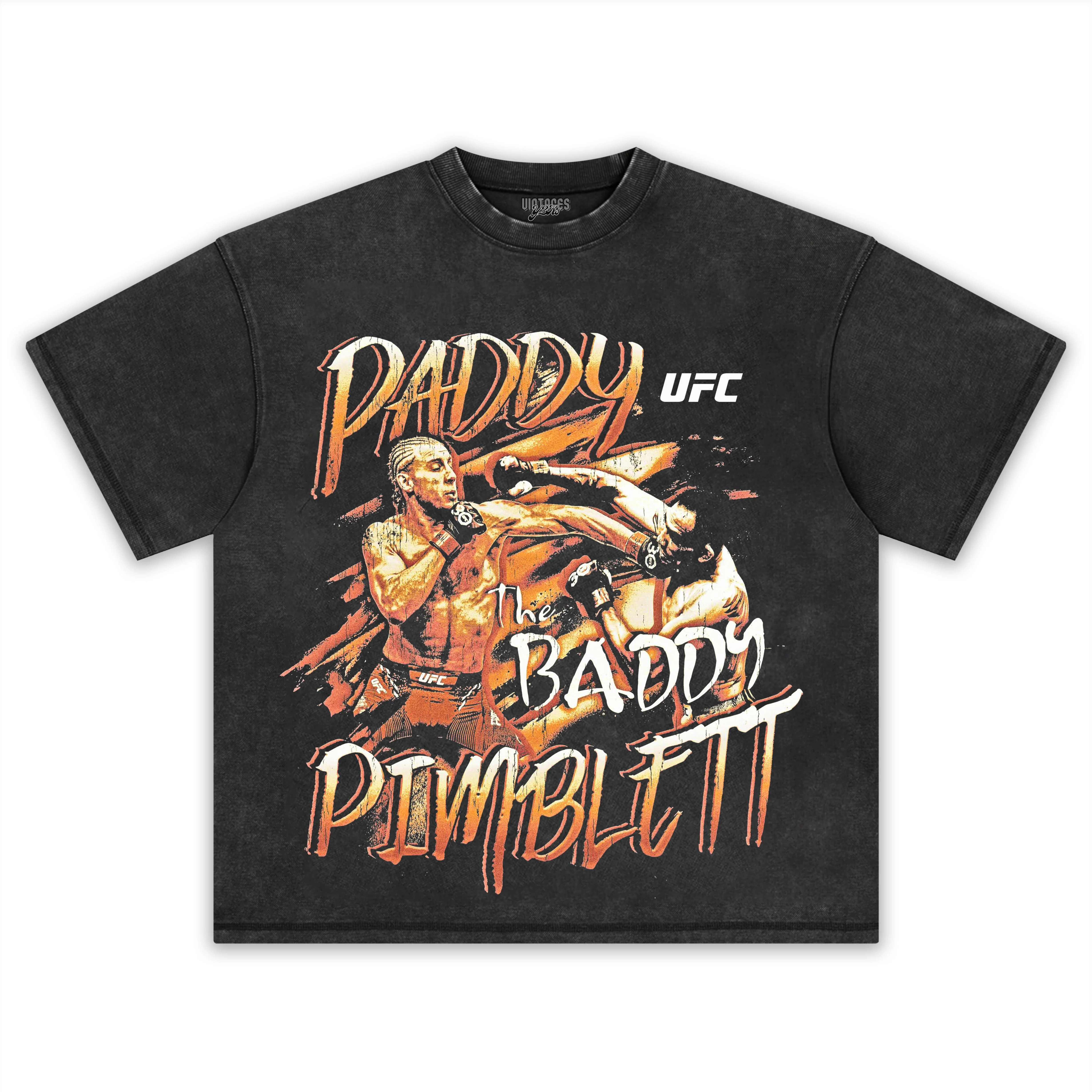 PADDY PIMBLETT GRUNGE TEE & LS & HOODIE - Image 2