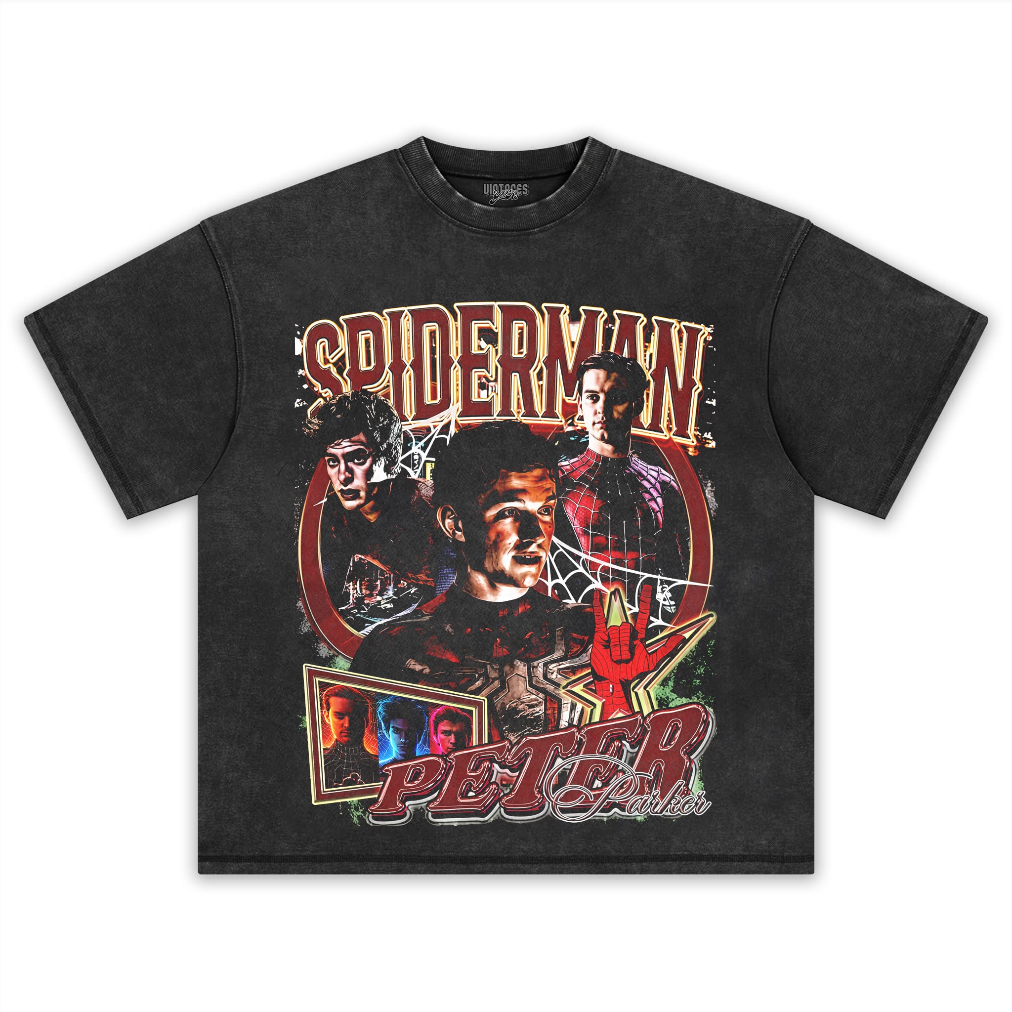 PETER PARKER LEGACY (SPIDER MAN) - TRADICIONAL TANK TOP & TEE & LONG SLEEVE & LAYERED LS & HOODIE - Image 2