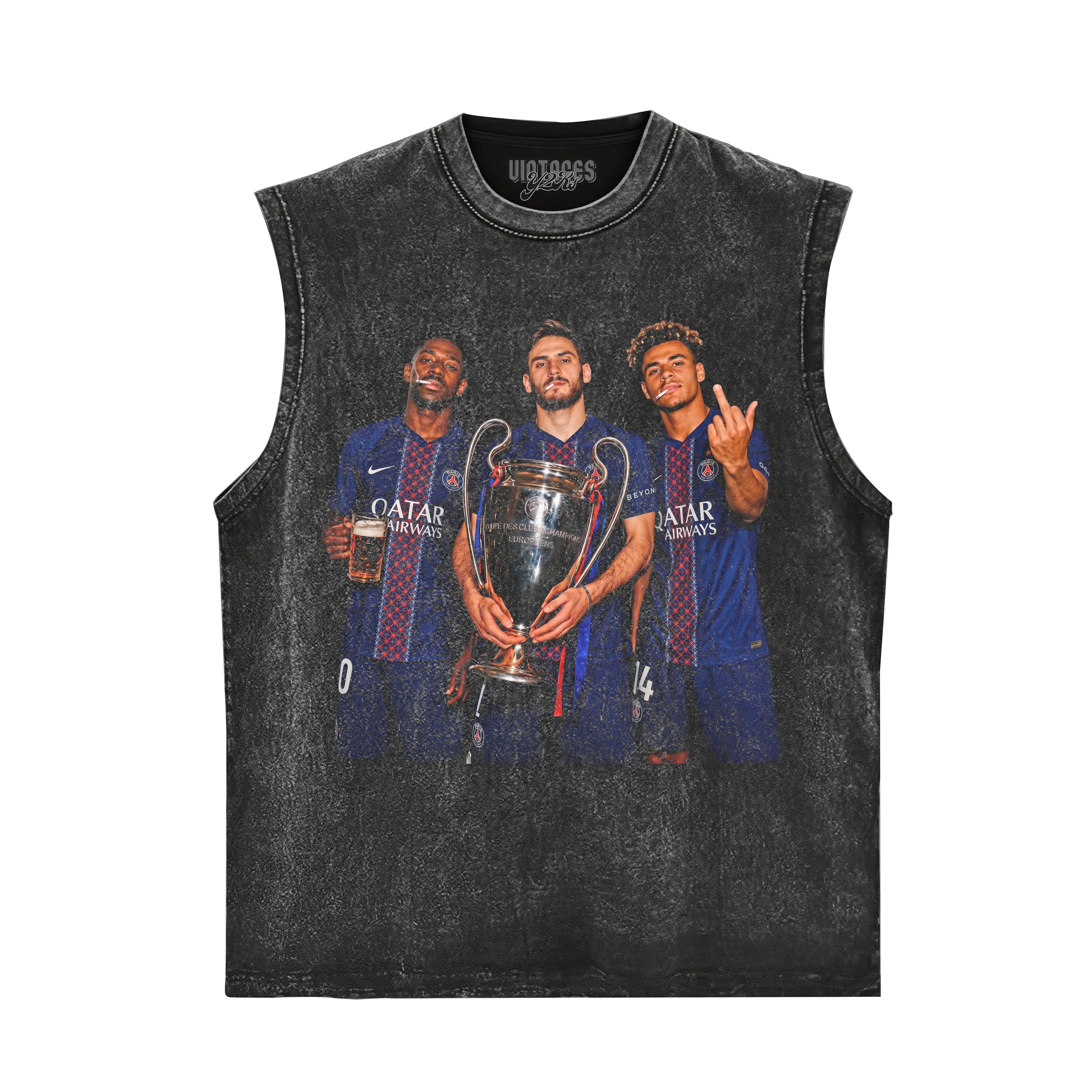 PSG CHAMPIONS TANK TOP & TEE & LONG SLEEVE & LAYERED LS & HOODIE - Image 3