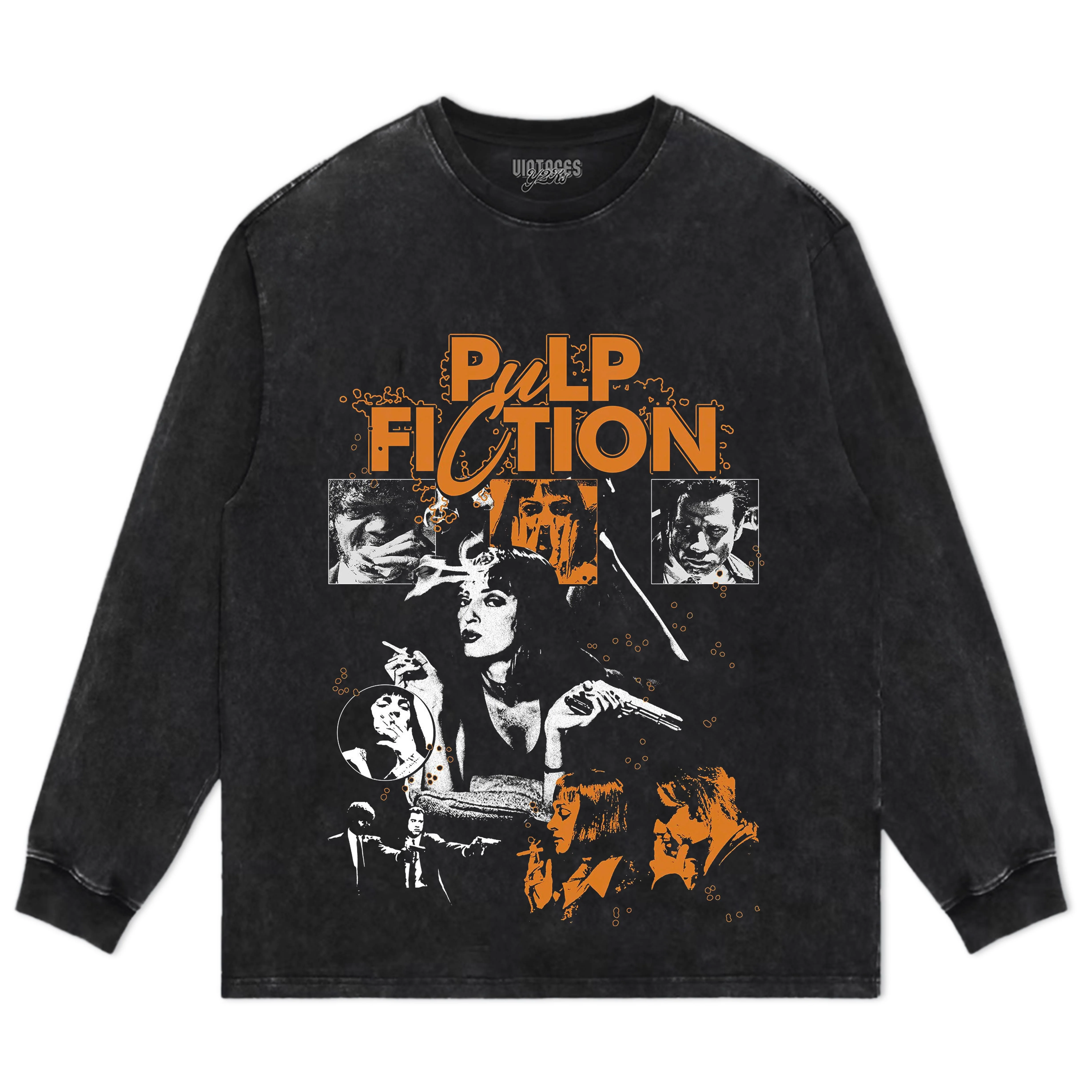 PULP FICTION VINTAGE V2 TANK TOP & TEE & LONG SLEEVE & LAYERED LS & HOODIE - Image 6