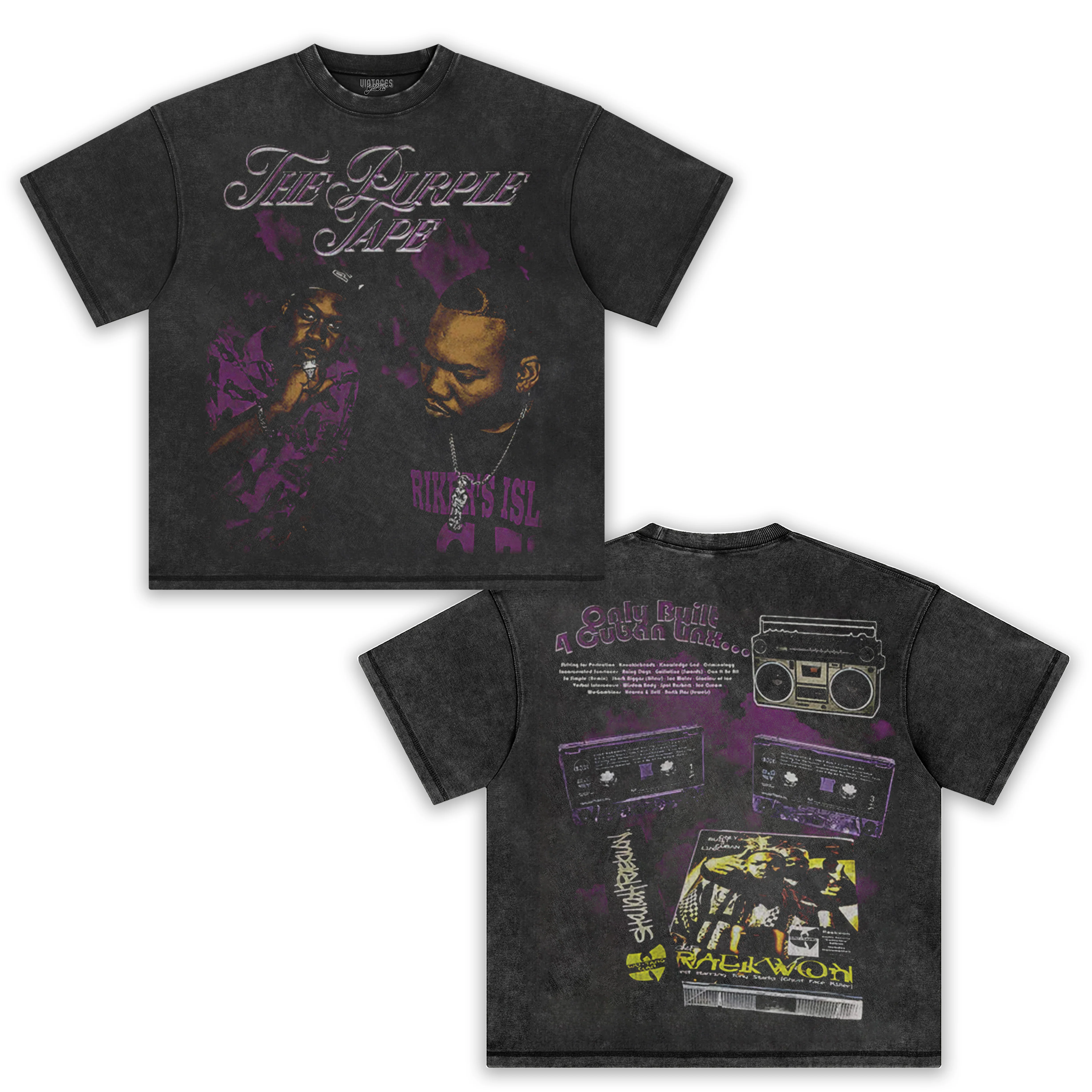PURPLE TAPE TEE - Image 2