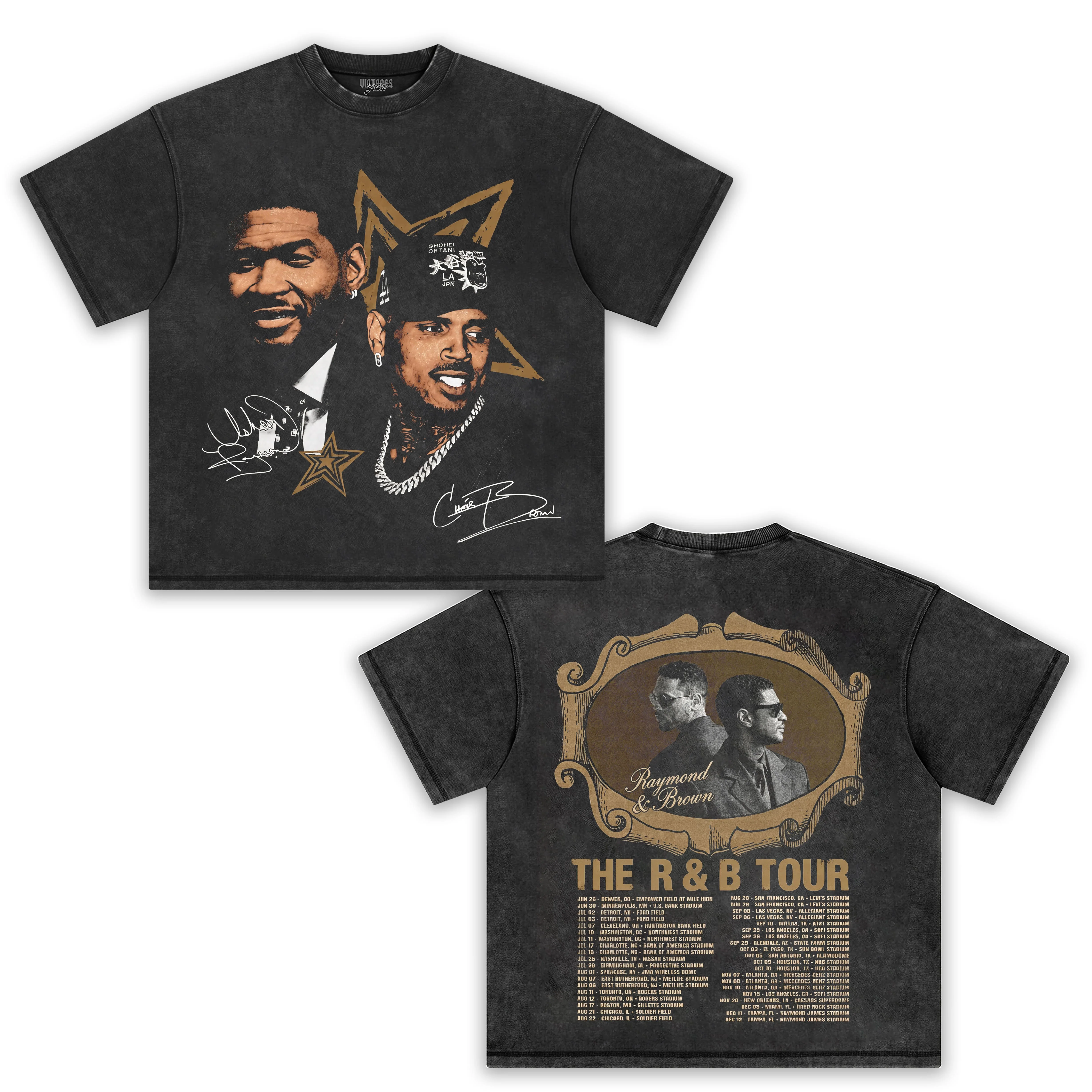 RAYMOND BROWN R&B 2026 TOUR TANK TOP & TEE - Image 2