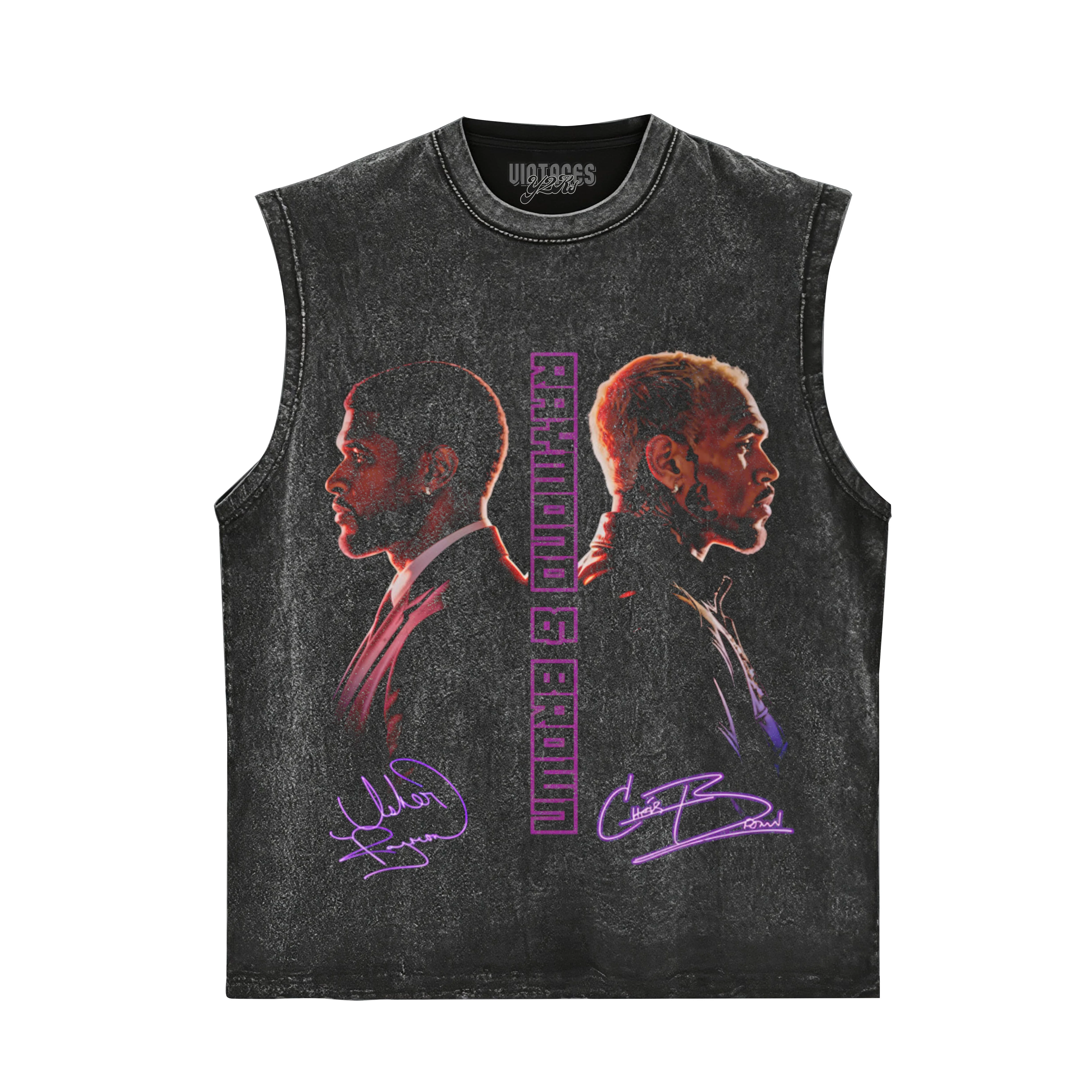 RAYMOND & CHRIS BROWN R&B TOUR 2026 V5 TANK TOP & TEE & LONG SLEEVE & LAYERED LS & HOODIE - Image 3