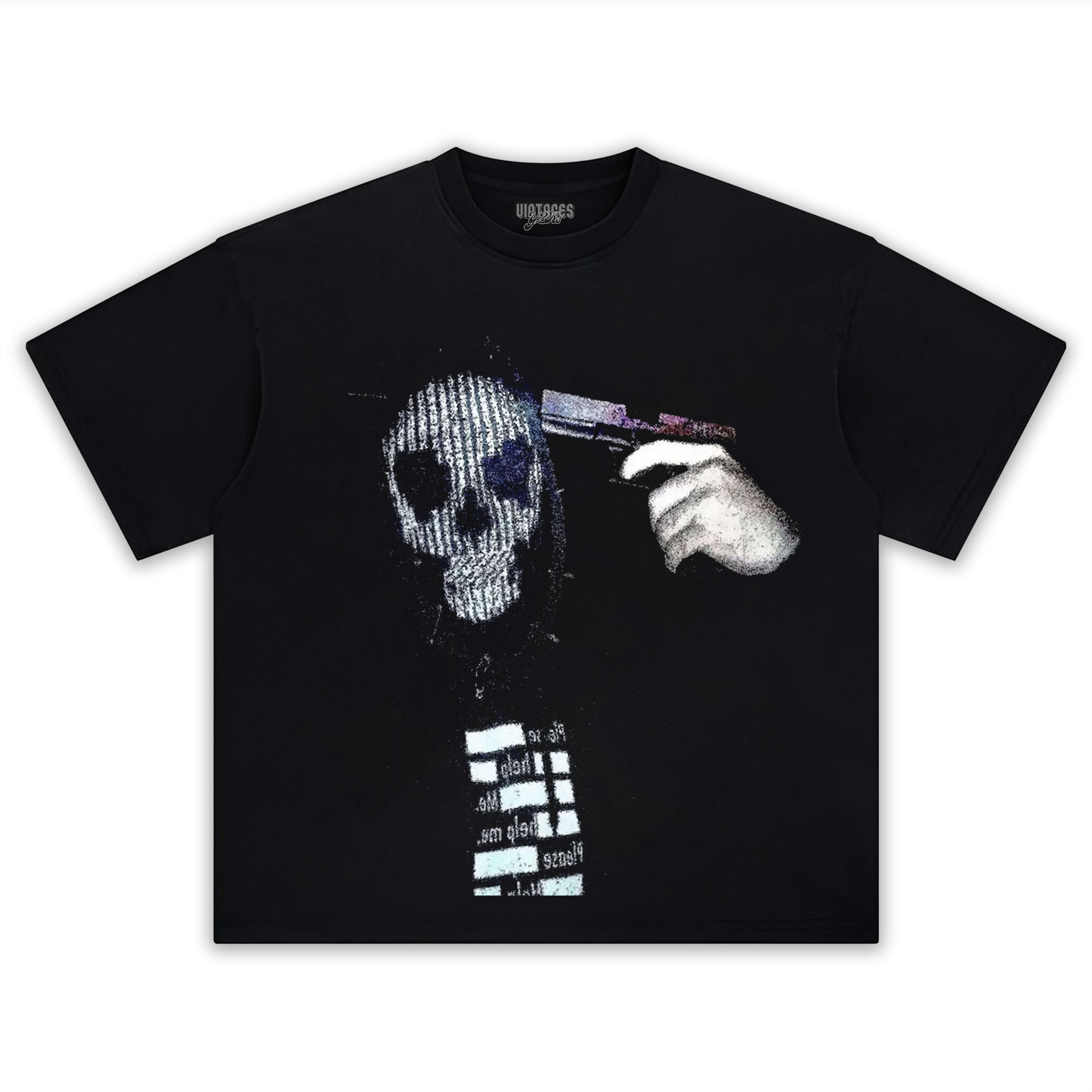 RETRO STREET STYLE & SKELETON TEE - Image 3