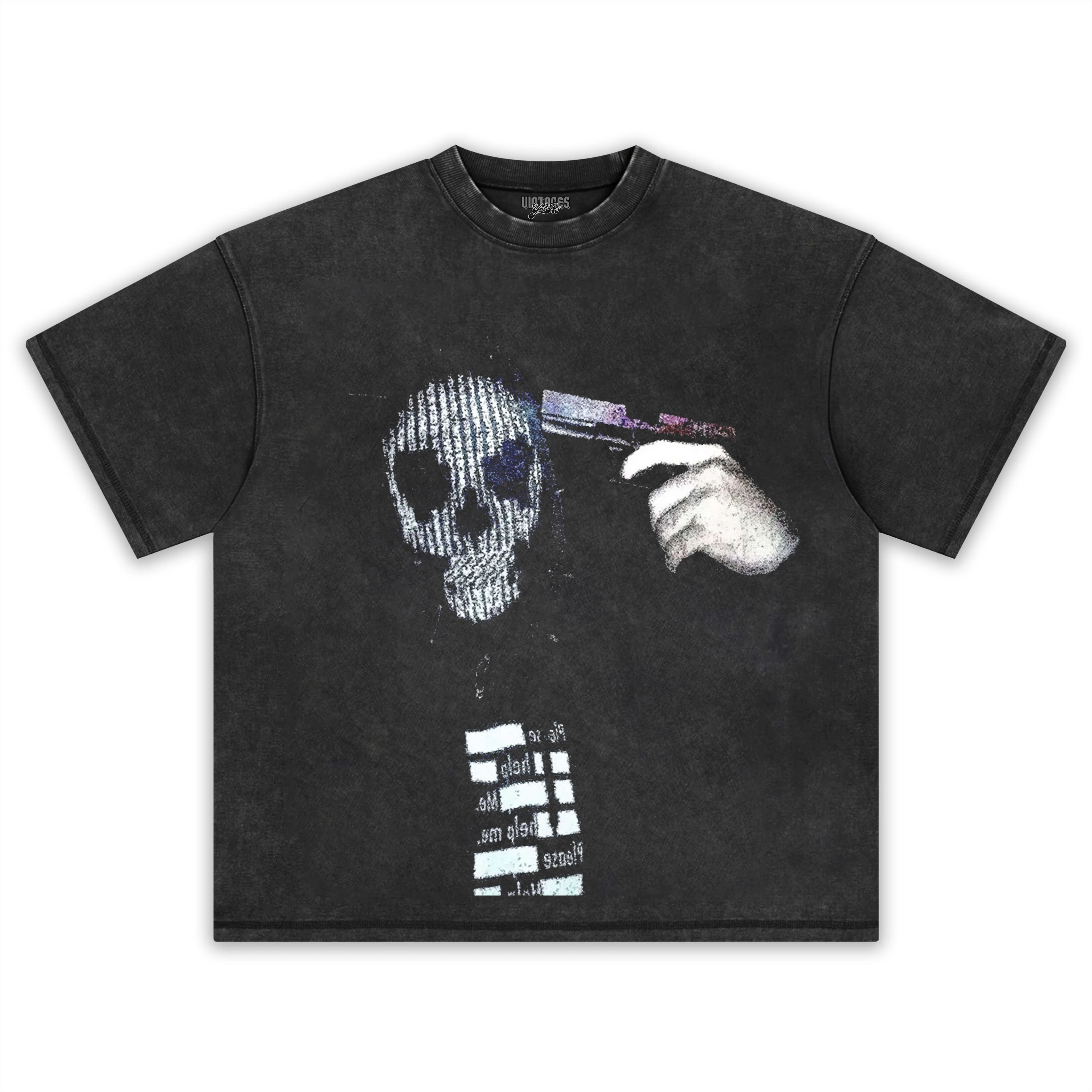 RETRO STREET STYLE & SKELETON TEE - Image 4