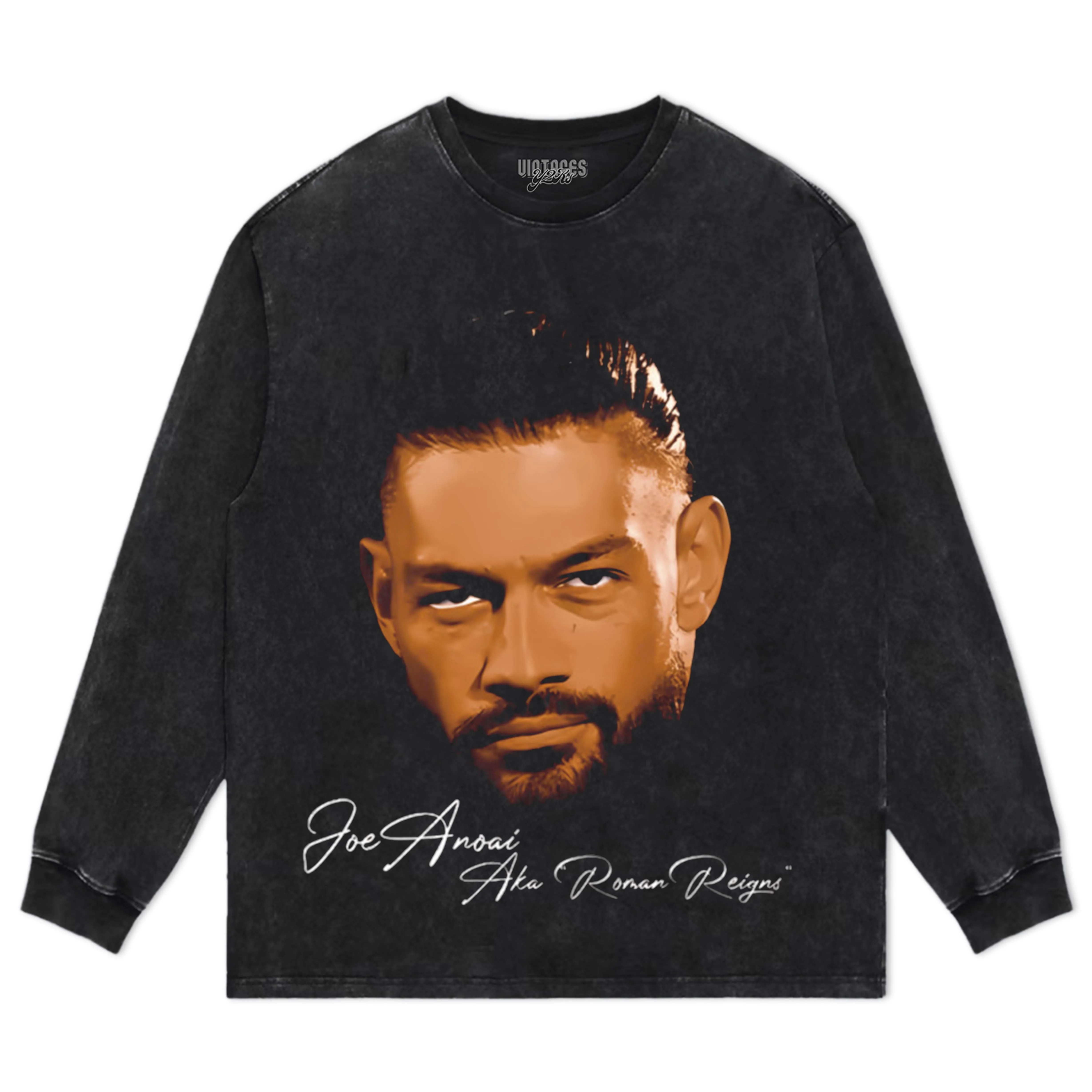ROMAN REIGNS BIG FACE TEE & LS & HOODIE - Image 4