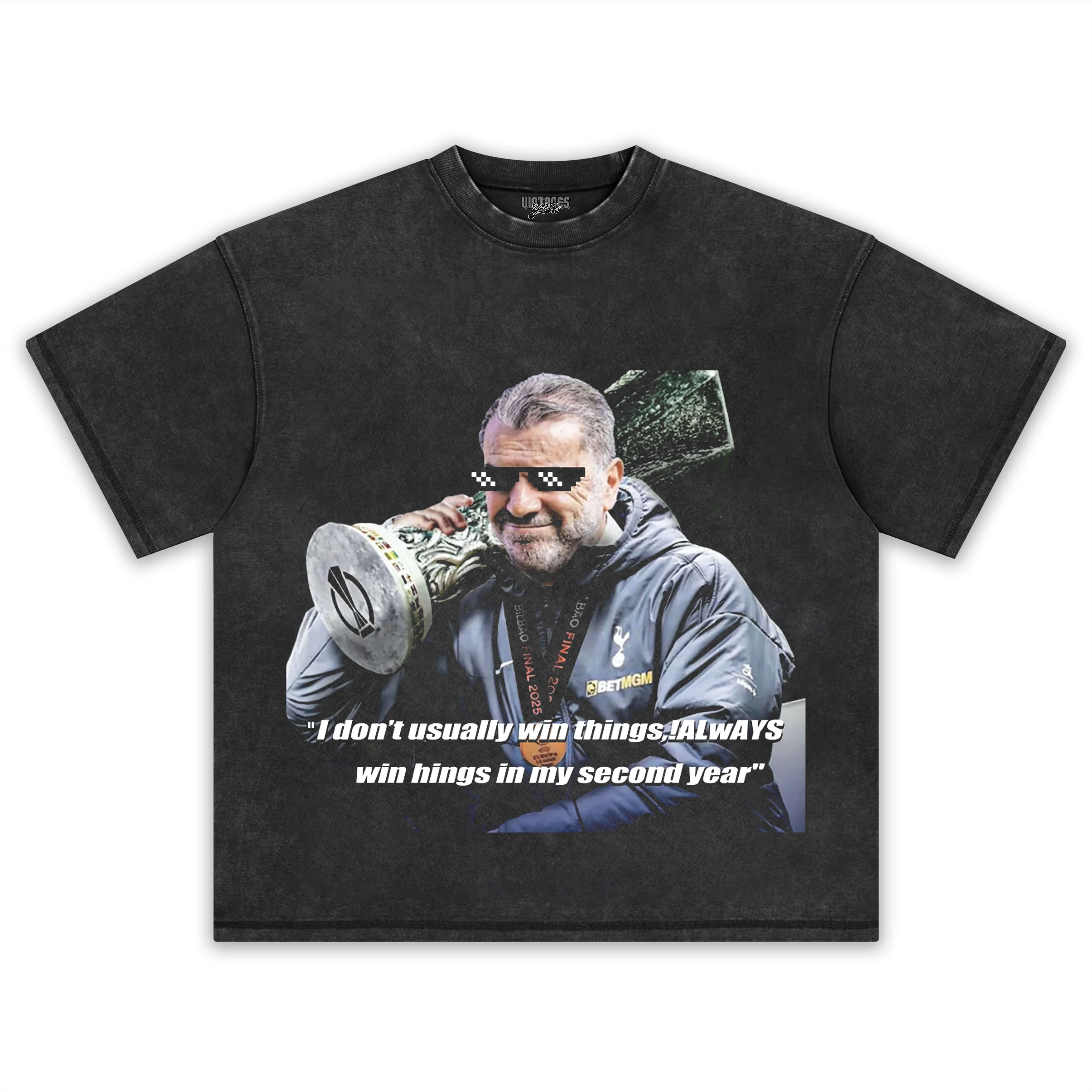 TOTTENHAM WIN THE ENROPA LEAGUE TEE - Image 2