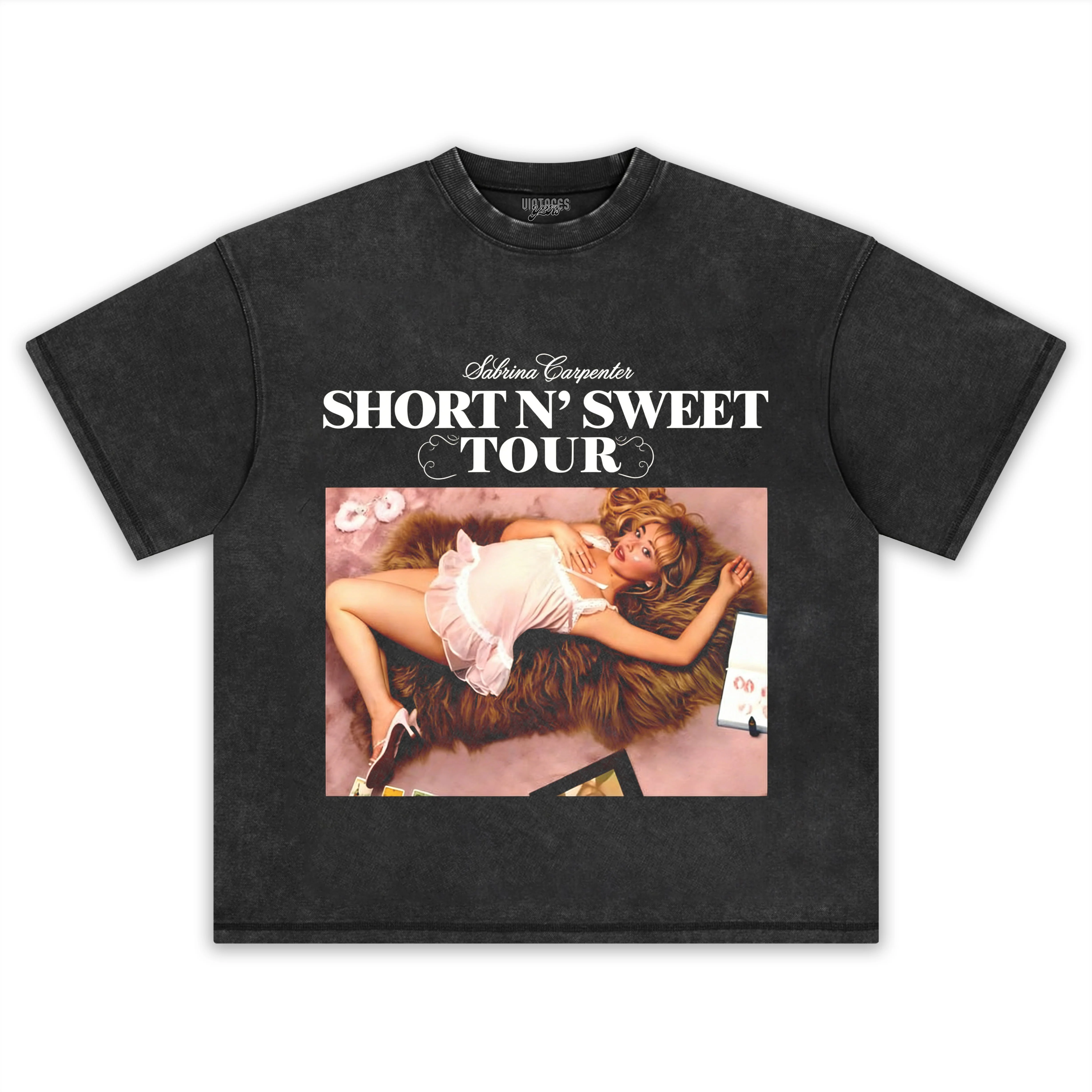 SABRINA CARPENTER SHORT N' SWEET TOUR TANK TOP & TEE & LONG SLEEVE & LAYERED LS & HOODIE - Image 2