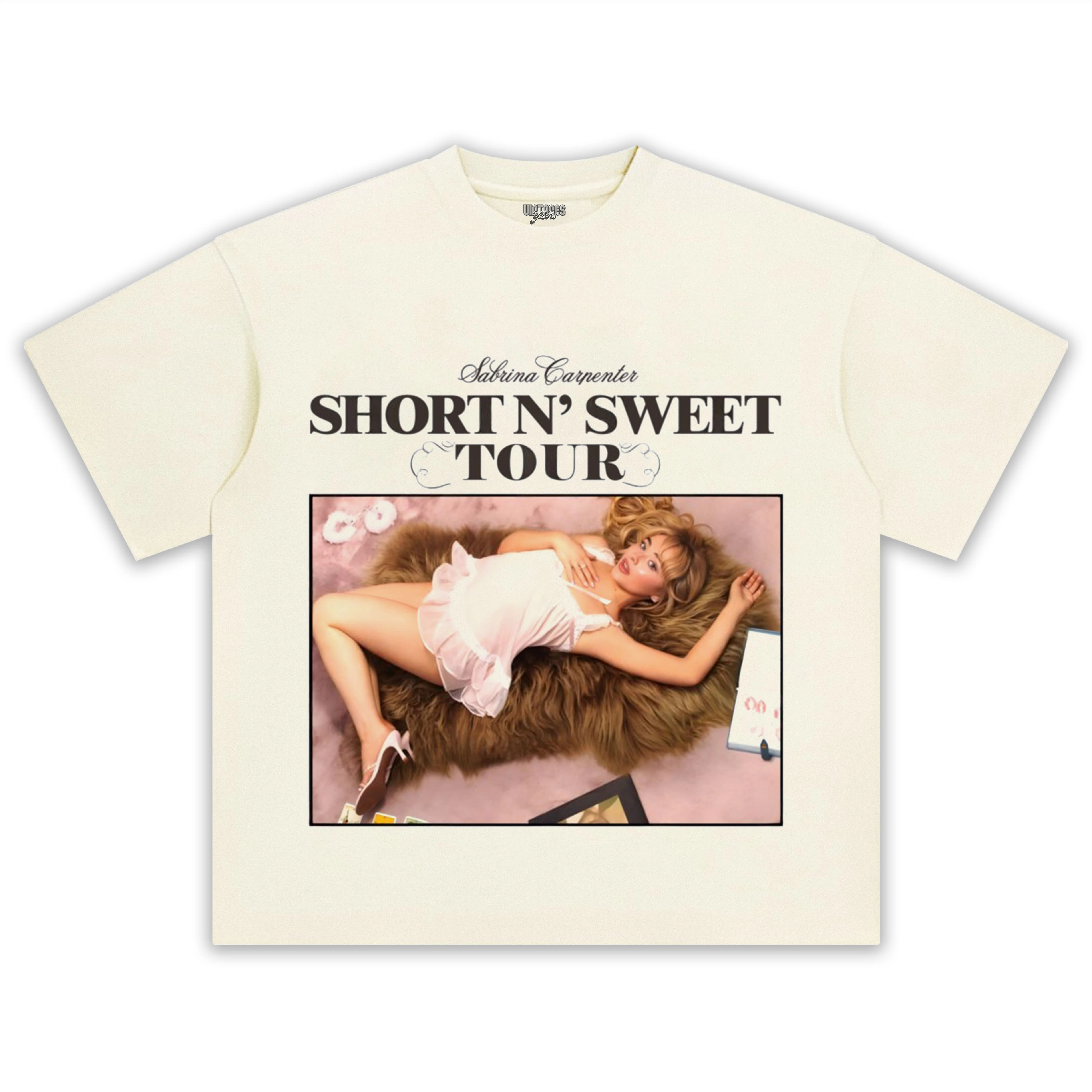 SABRINA CARPENTER SHORT N' SWEET TOUR TANK TOP & TEE & LONG SLEEVE & LAYERED LS & HOODIE - Image 4