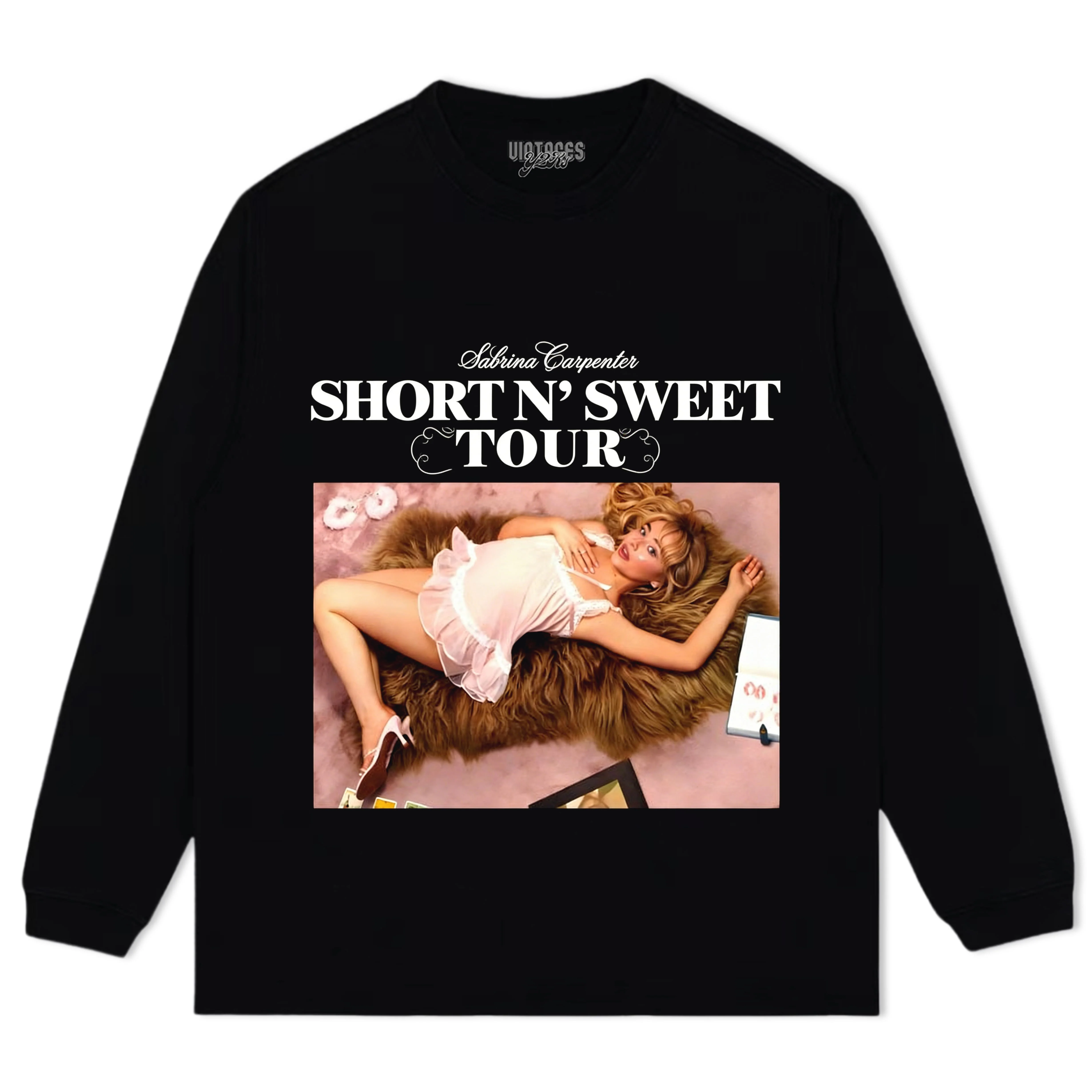 SABRINA CARPENTER SHORT N' SWEET TOUR TANK TOP & TEE & LONG SLEEVE & LAYERED LS & HOODIE - Image 7