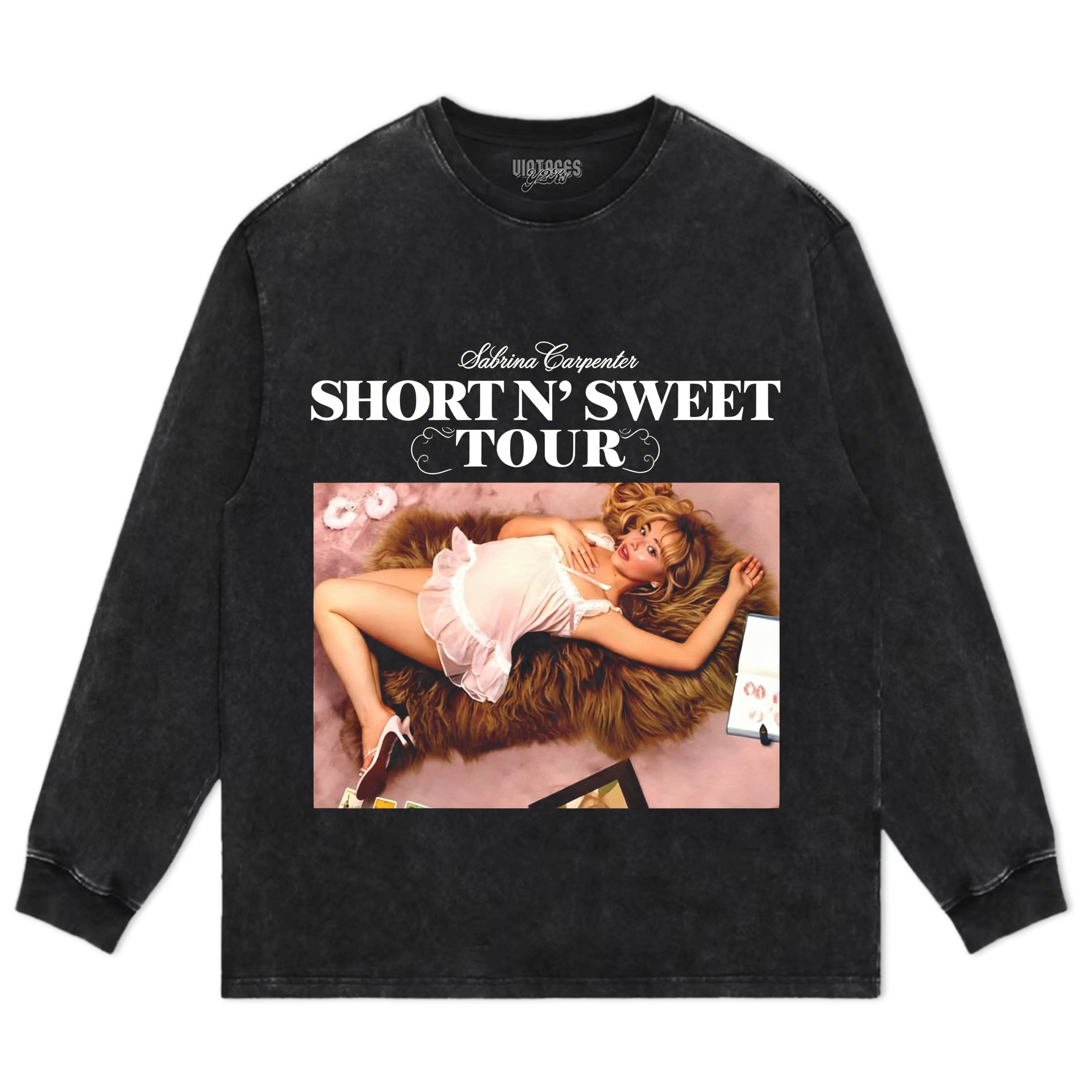 SABRINA CARPENTER SHORT N' SWEET TOUR TANK TOP & TEE & LONG SLEEVE & LAYERED LS & HOODIE - Image 8