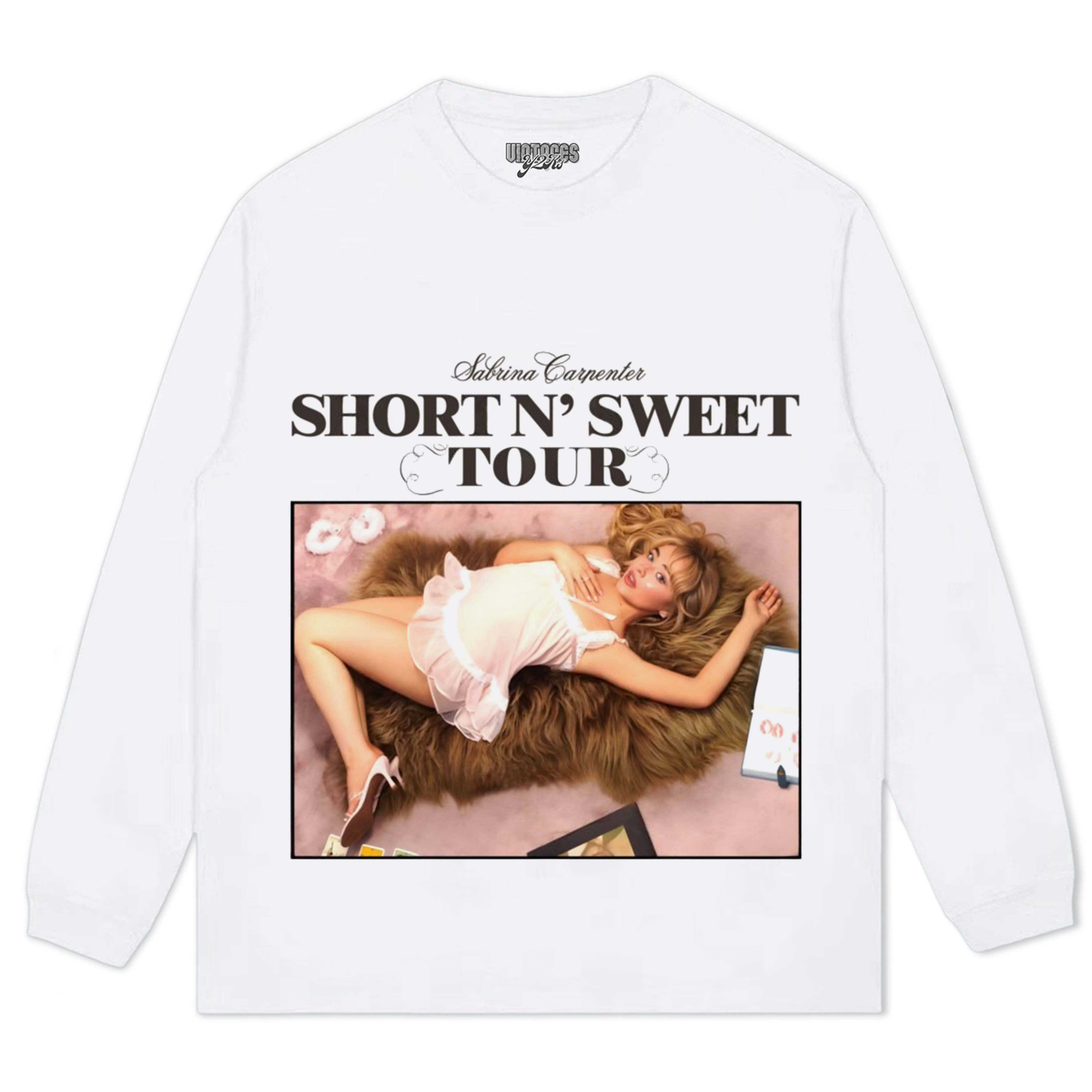 SABRINA CARPENTER SHORT N' SWEET TOUR TANK TOP & TEE & LONG SLEEVE & LAYERED LS & HOODIE - Image 9