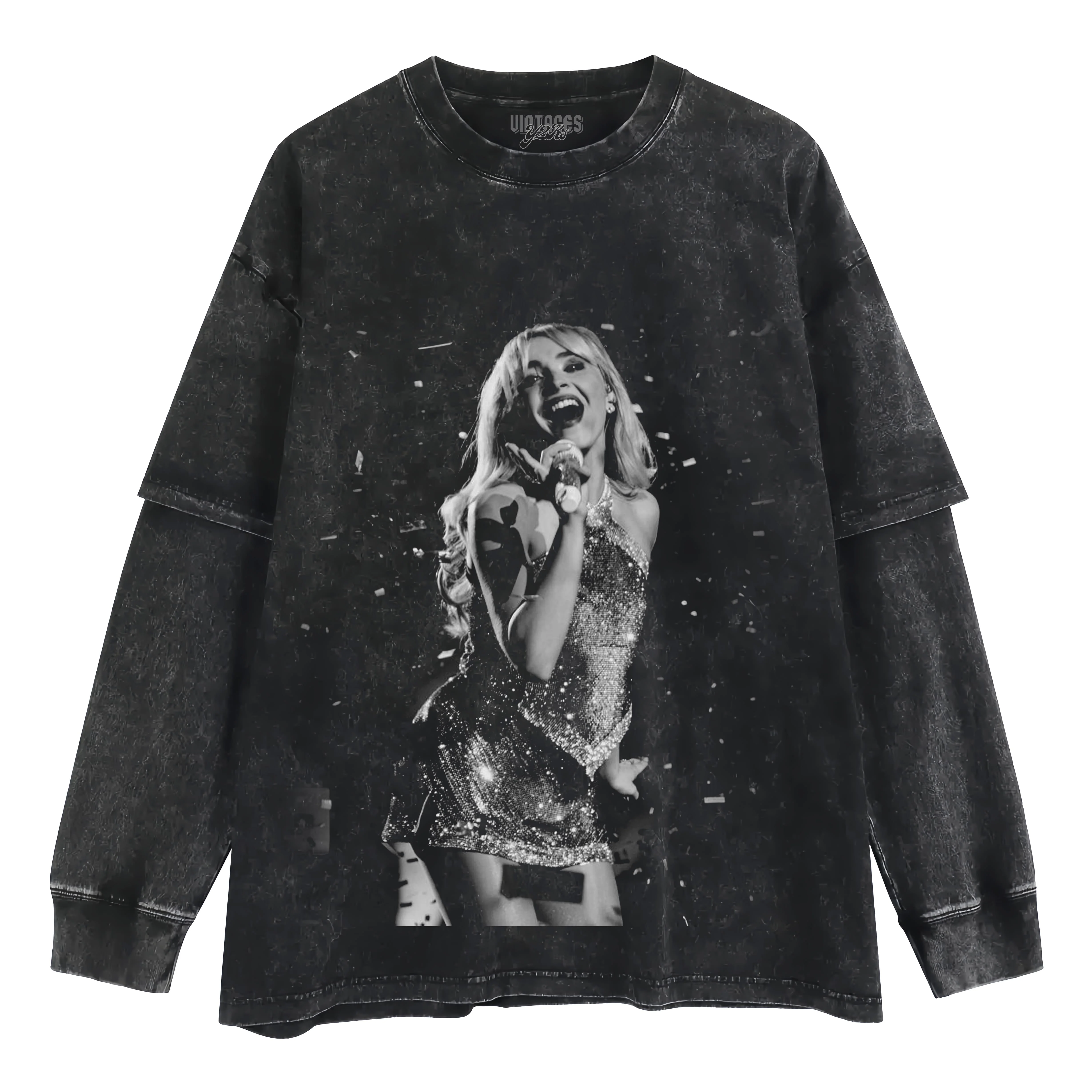 SABRINA CARPENTER SHORT N' SWEET TOUR V2 TANK TOP & TEE & LONG SLEEVE & LAYERED LS & HOODIE - Image 4