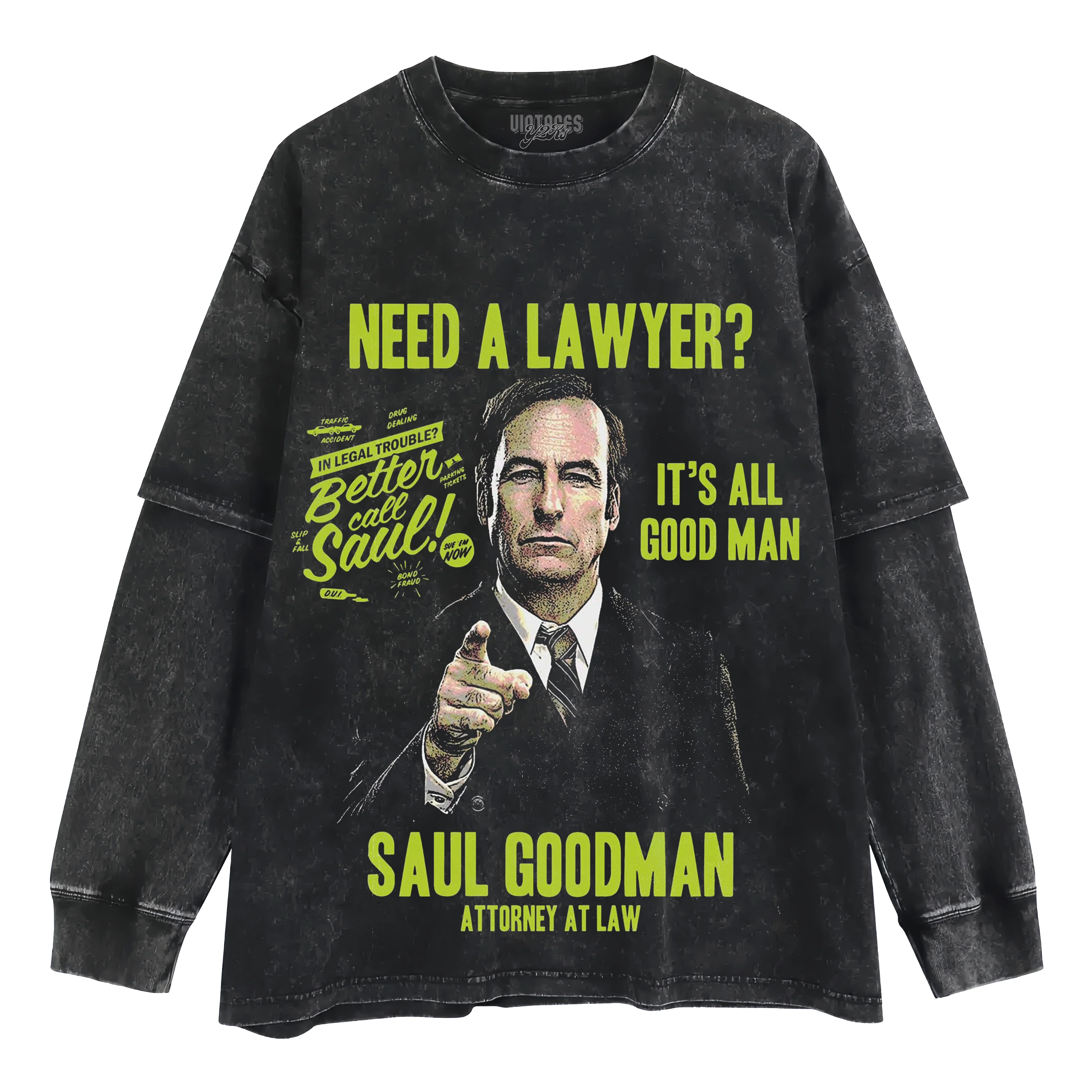 SAUL GOODMAN V2 TANK TOP & TEE & LONG SLEEVE & LAYERED LS & HOODIE - Image 4