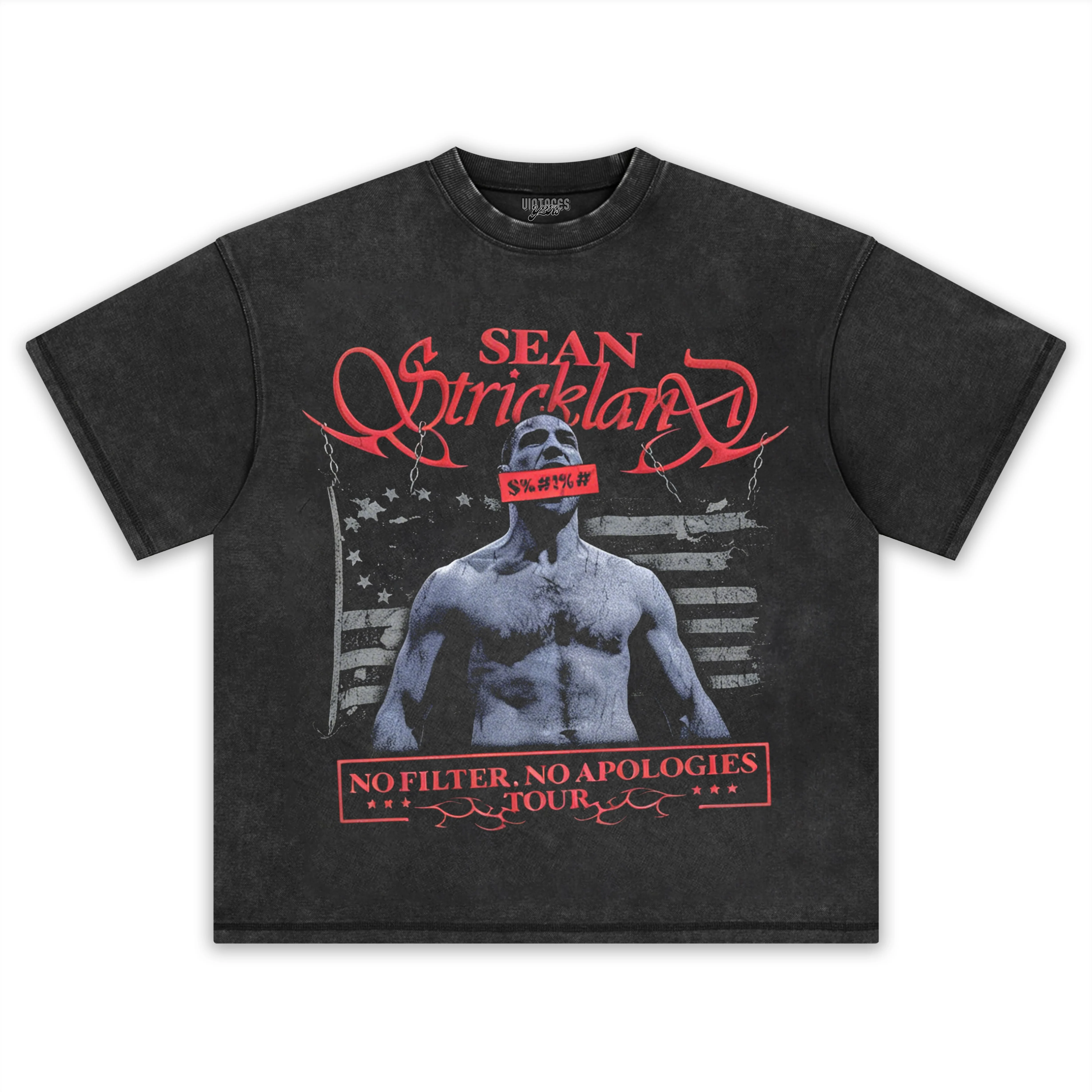 SEAN STRICKLAND NO FILTER TOUR TANK TOP & TEE & LONG SLEEVE & LAYERED LS & HOODIE - Image 2