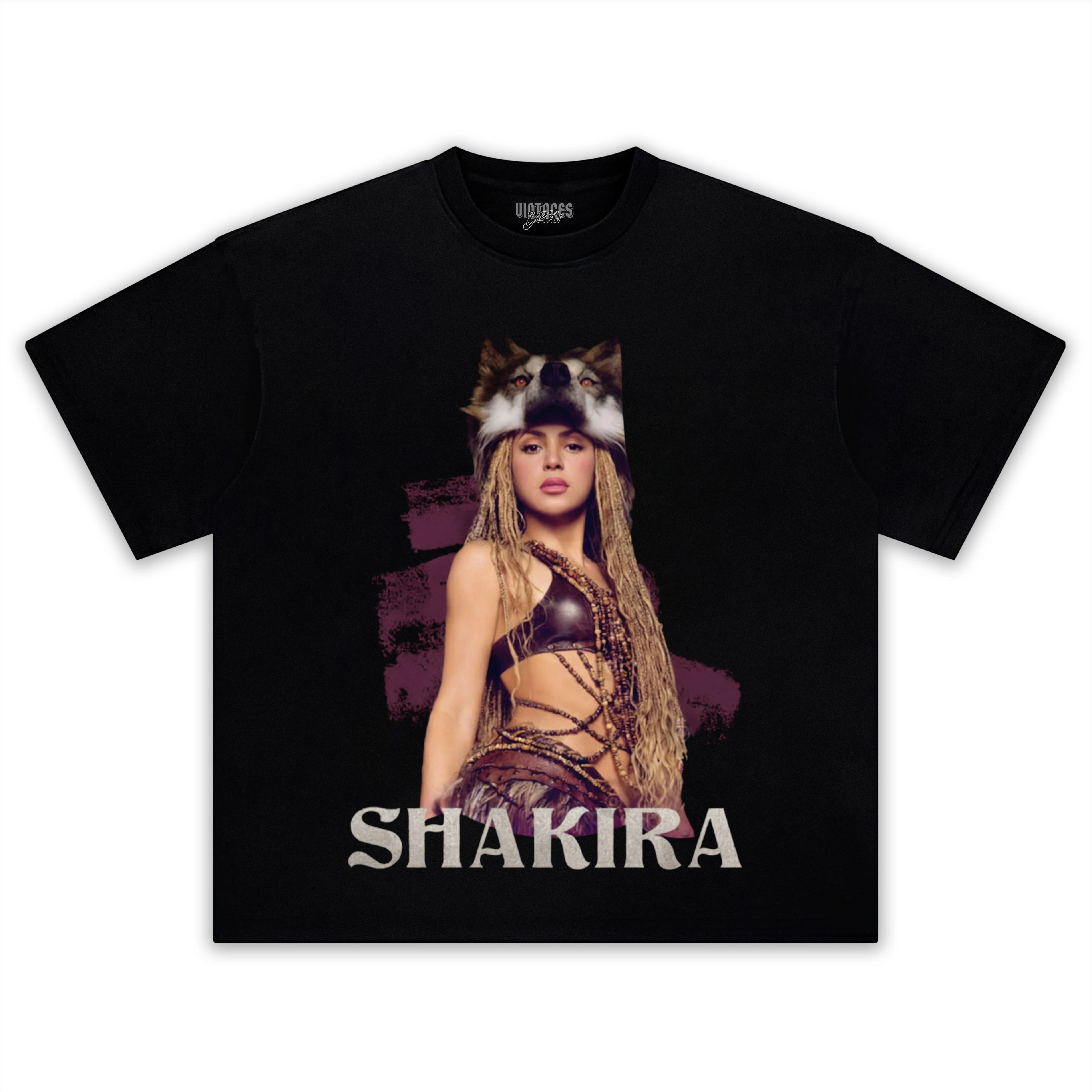 SHAKIRA - LA LOBA (GLITTER) TANK TOP & TEE & LONG SLEEVE & LAYERED LS & HOODIE