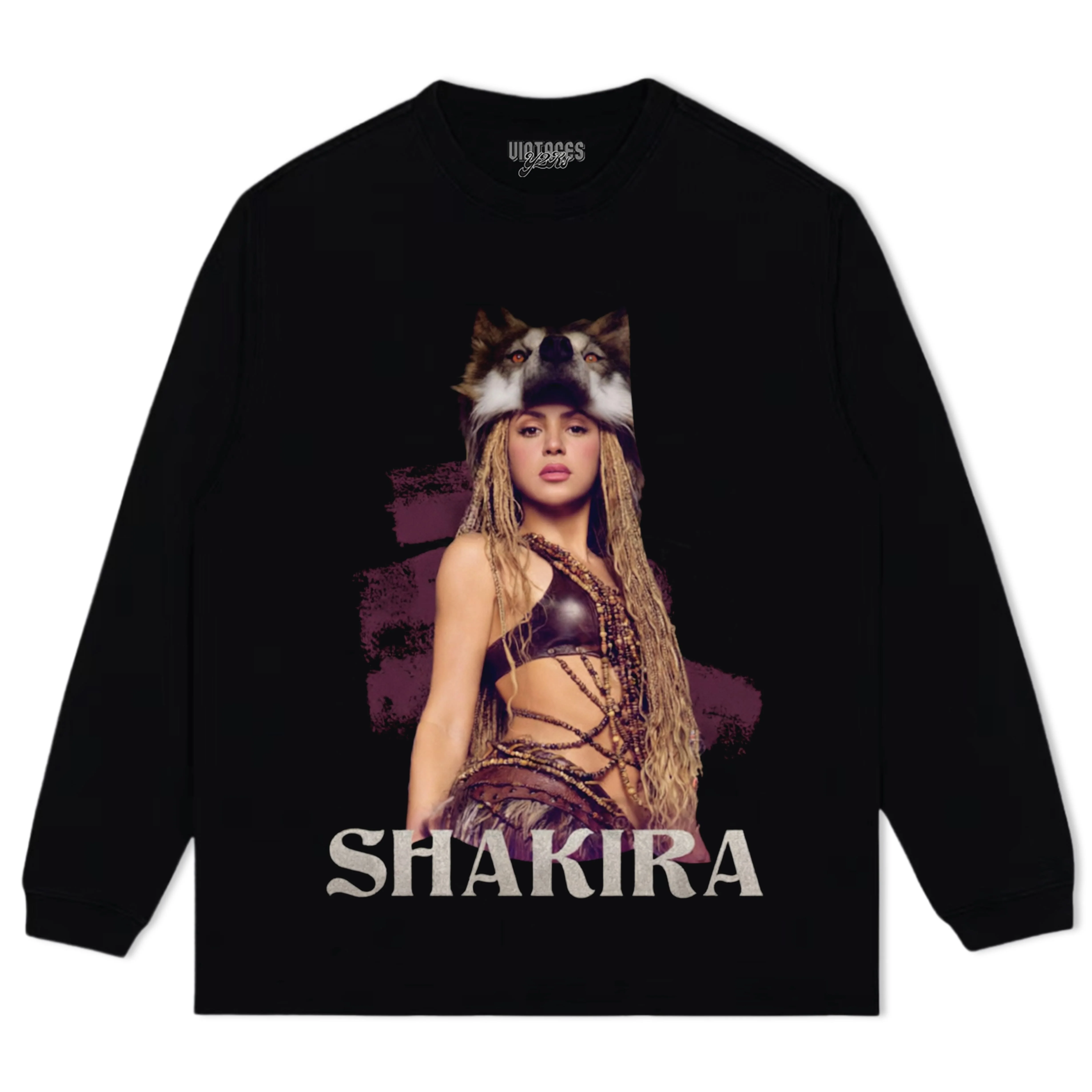 SHAKIRA - LA LOBA (GLITTER) TANK TOP & TEE & LONG SLEEVE & LAYERED LS & HOODIE - Image 5