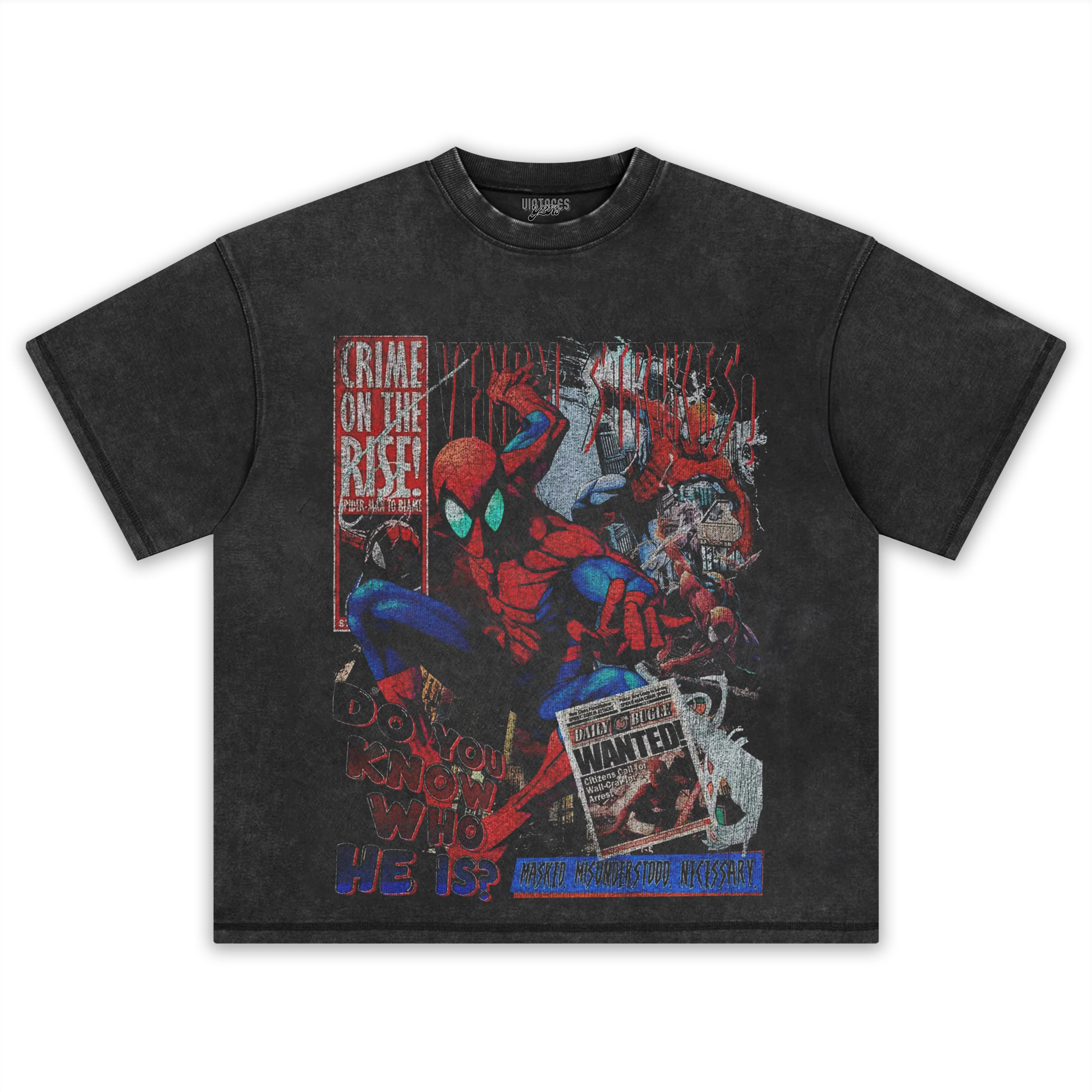 SPIDER-MAN VINTAGE 2026 V3 TEE & LS & HOODIE - Image 2